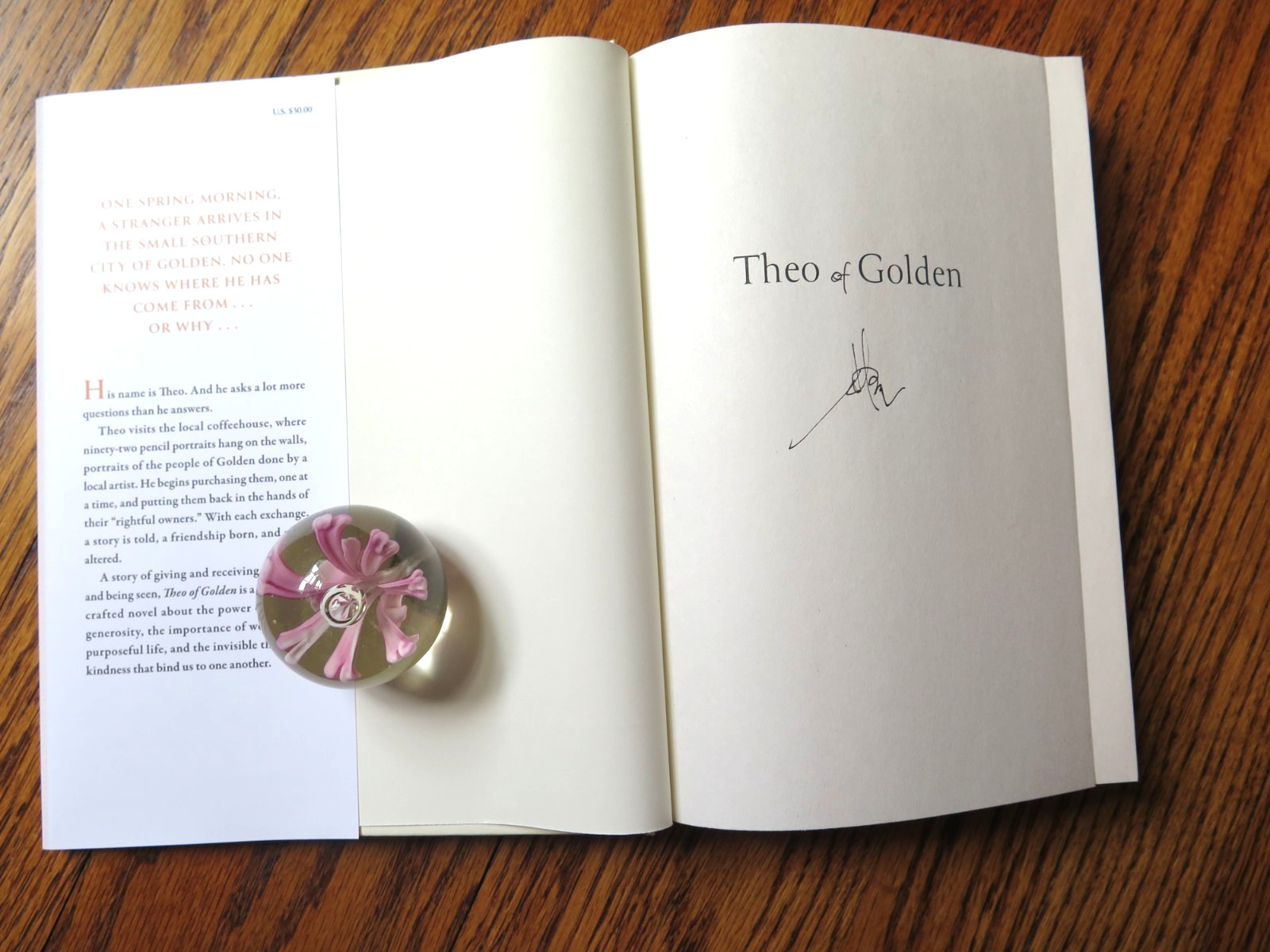 SIGNED by Allen Levi | Theo of Golden | 1st Edition, 6th Printing