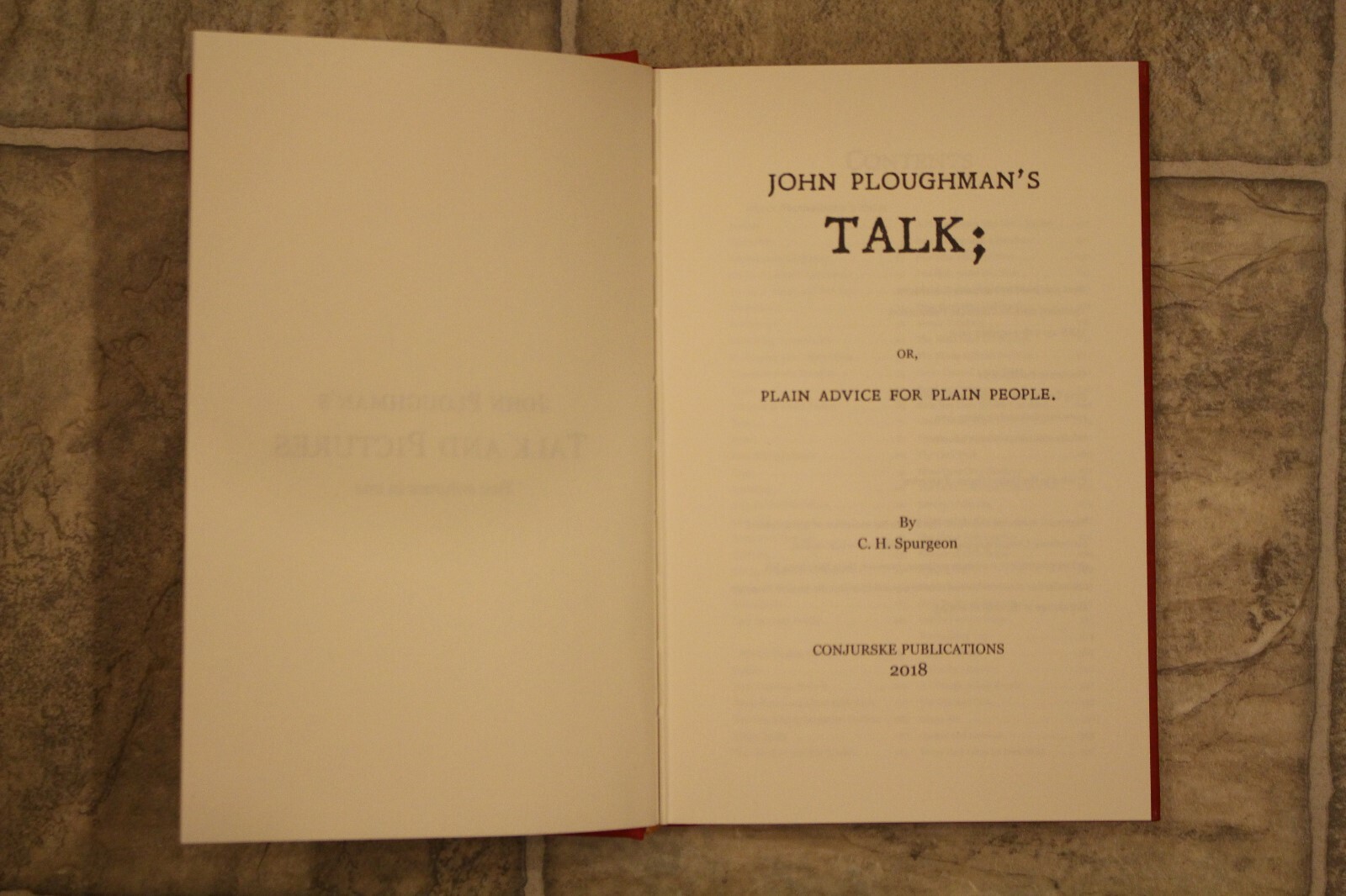 John Ploughman’s Talk and Pictures by C. H. Spurgeon 2 volumes in 1