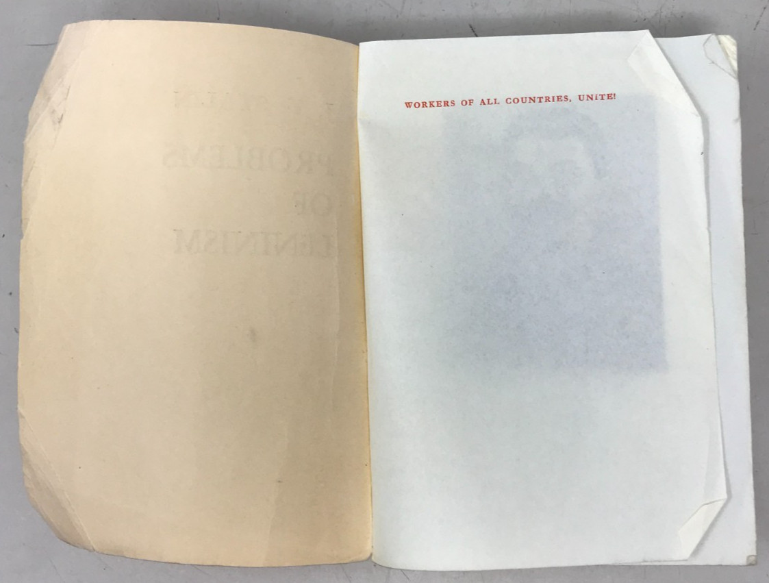 Problems of Leninism by J. V. Stalin 1976, E-36