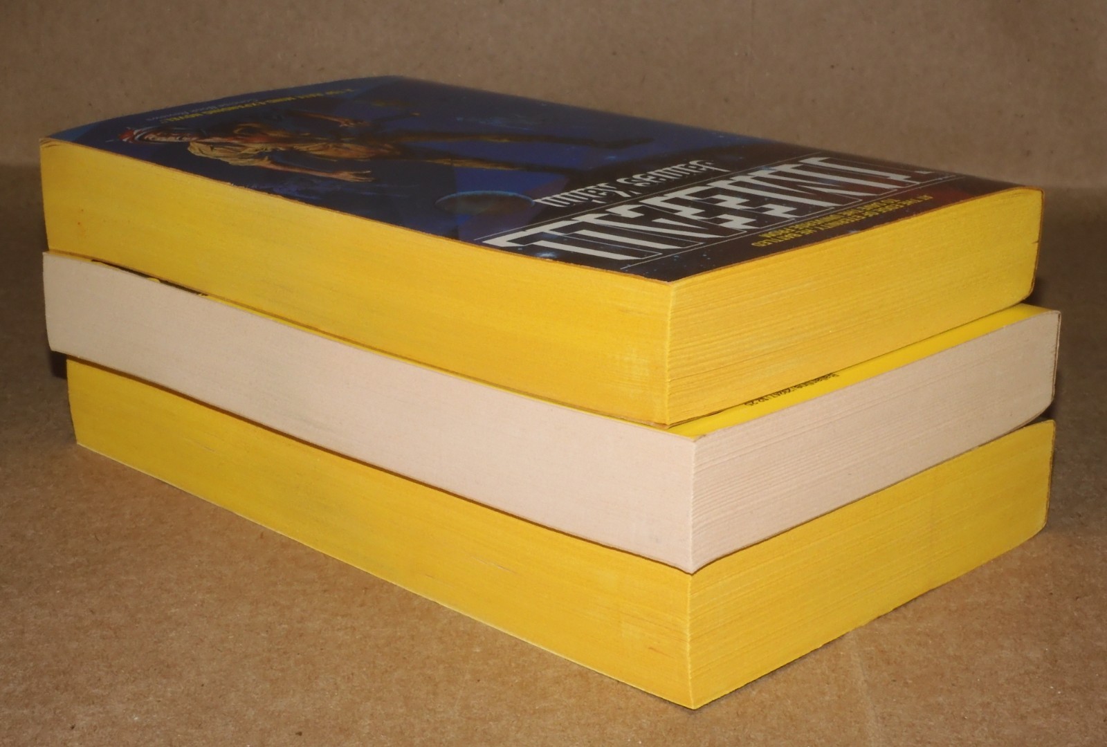 JAMES KAHN 1980s Lot 3 Sci-Fi Space Opera NEW WORLD TRILOGY: TIMEFALL + 2 VGC!