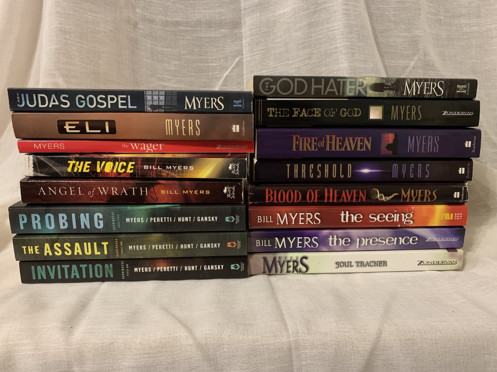Lot of Bill Myers Novels (Blood of Heaven, The Voice, Threshold, Eli, etc.)
