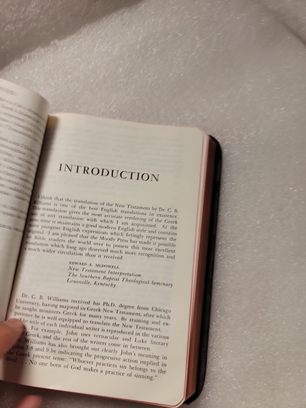 The New Testament A Translation in the Language of the People Charles B Williams