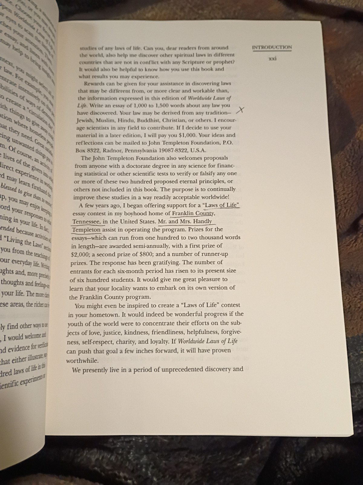 Worldwide Laws of Life : 200 Eternal SIGNED By Templeton