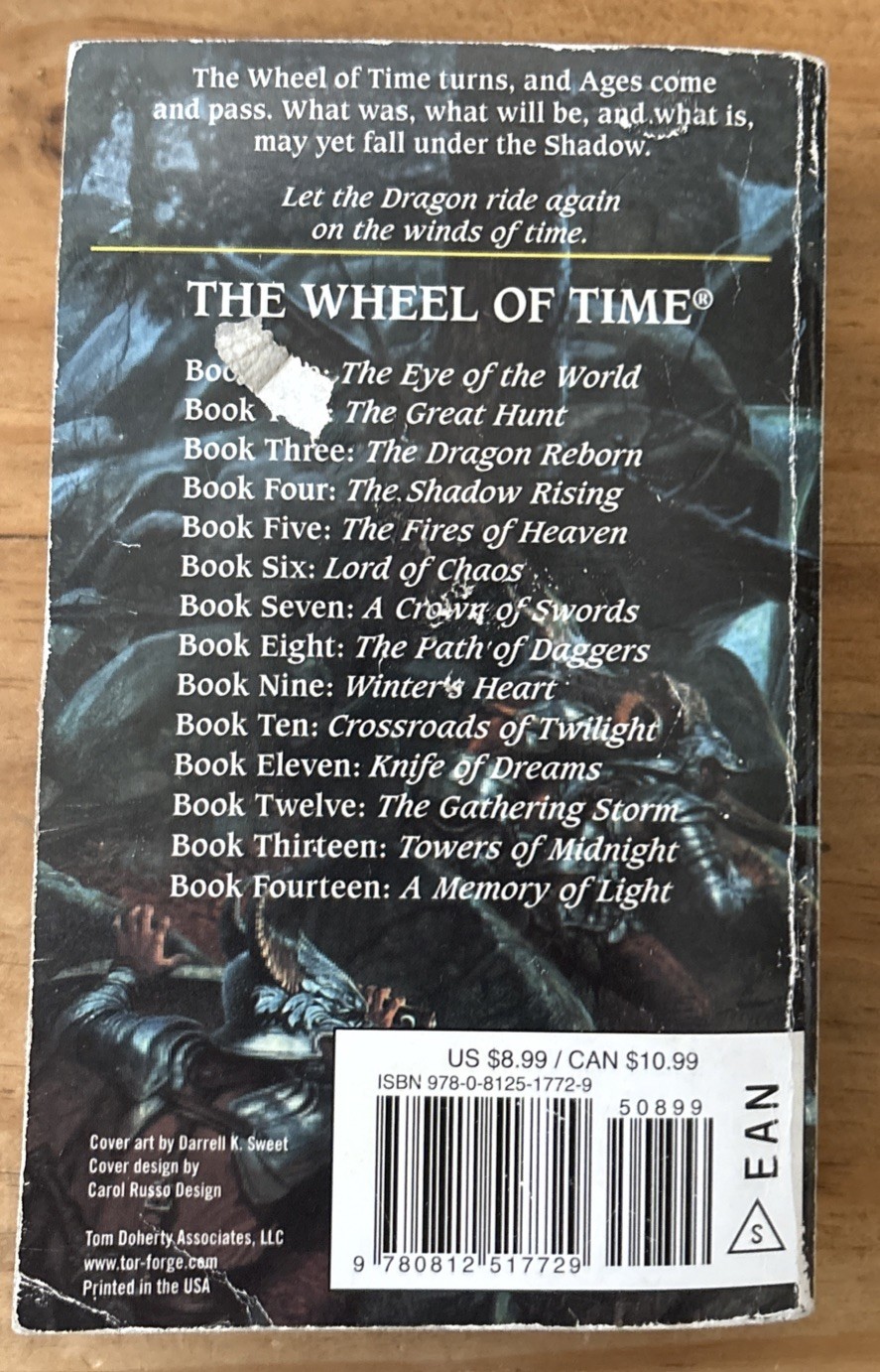 Wheel of Time Robert Jordan Books 1 & 2