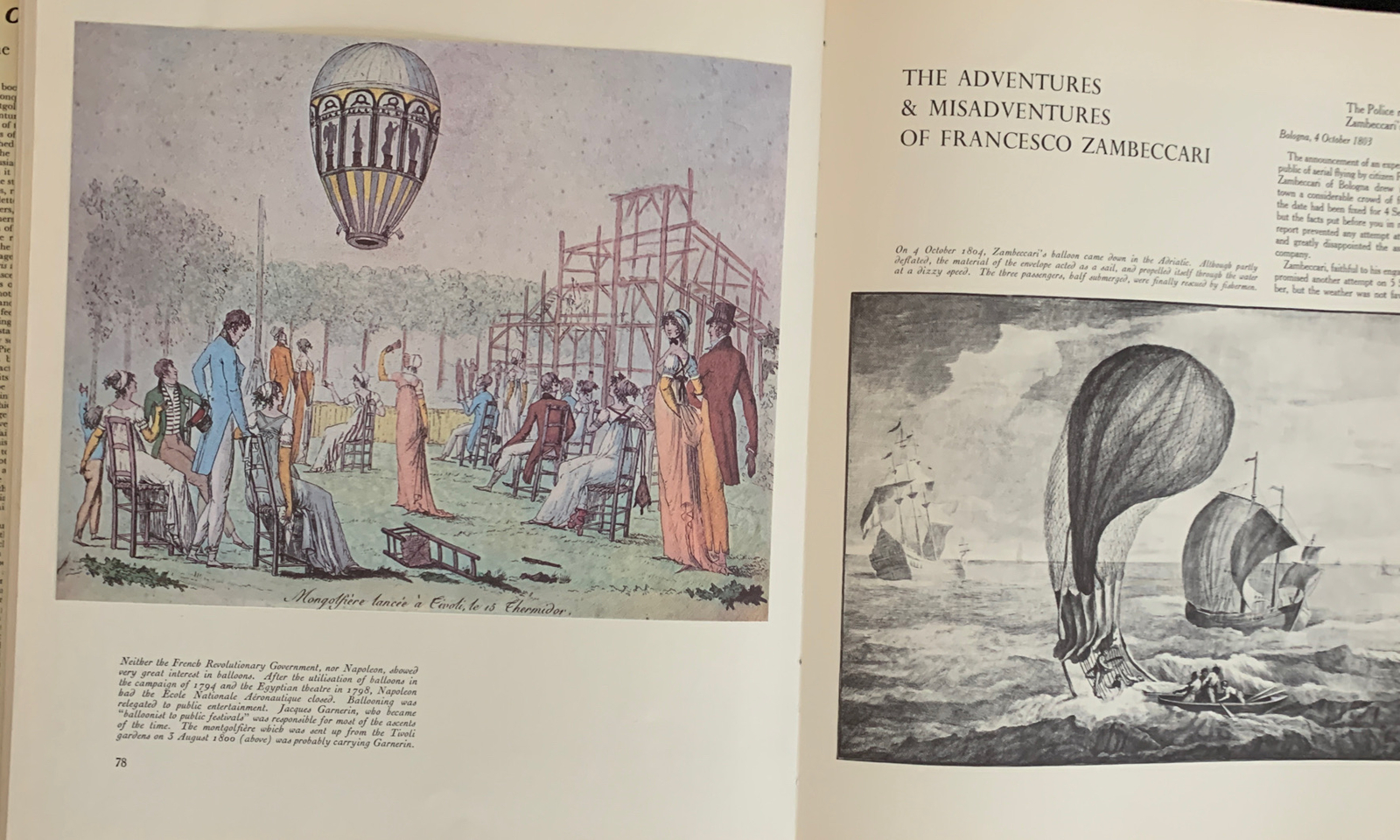 The Romance of Ballooning The Story of the Early Aeronauts, J.Jobe, 1971, 1stEd
