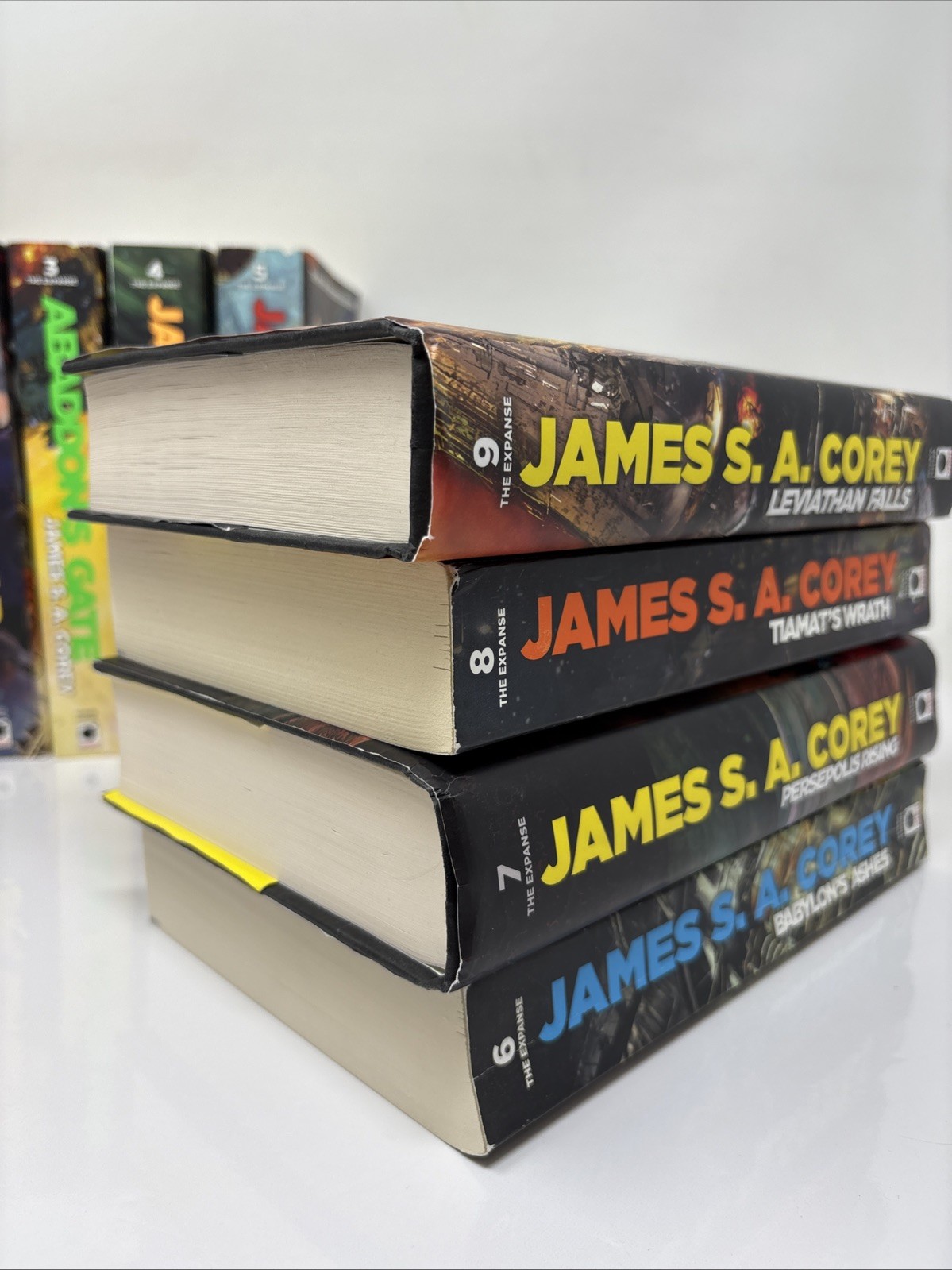The Expanse Book Series 1-9 James S. A. Corey Paperback &Hardcover Lot 1st Ed