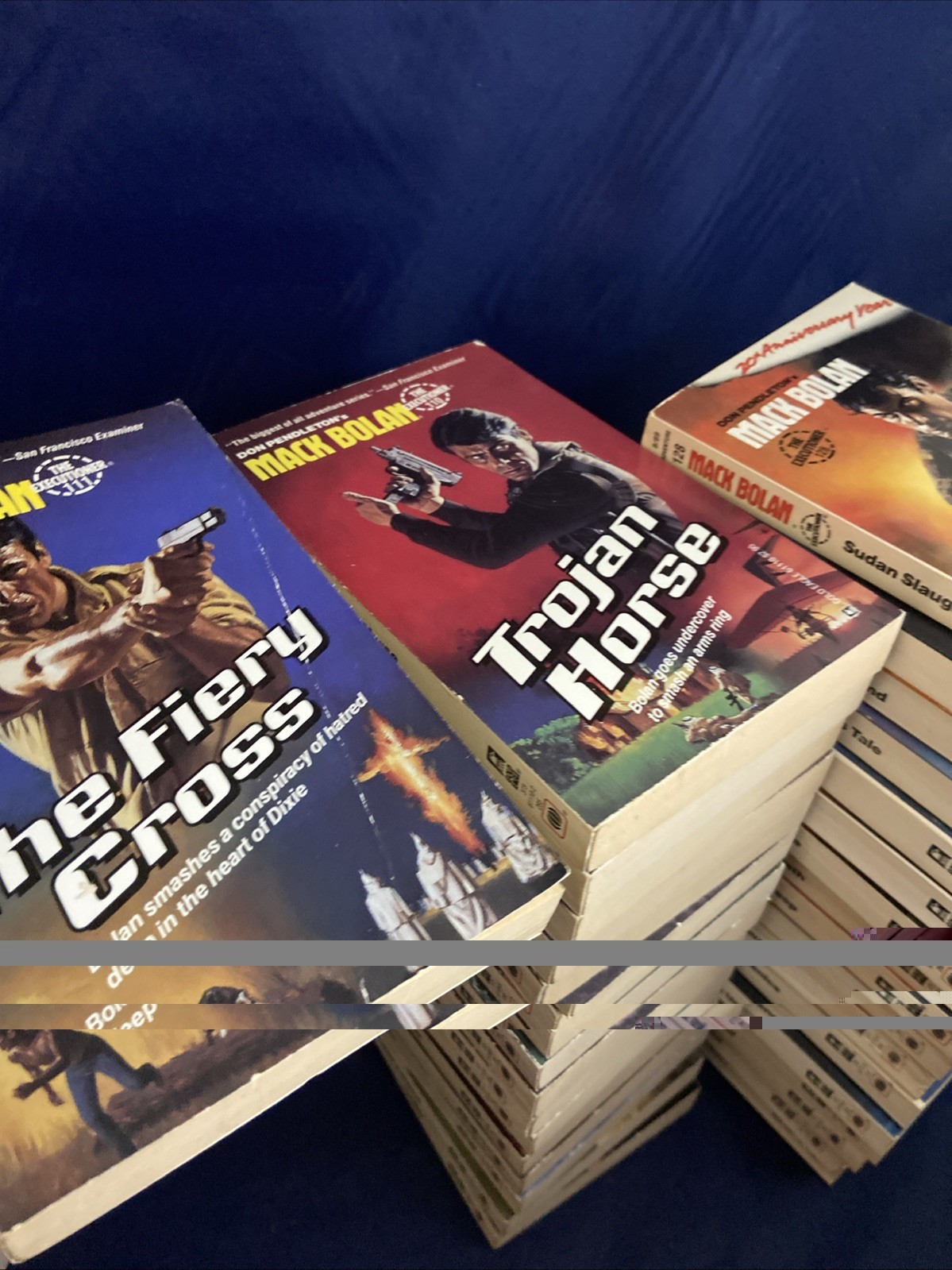 Don Pendleton’s MACK BOLAN The Executioner NO DUPES PB Book Lot of 101 Ex Cond!