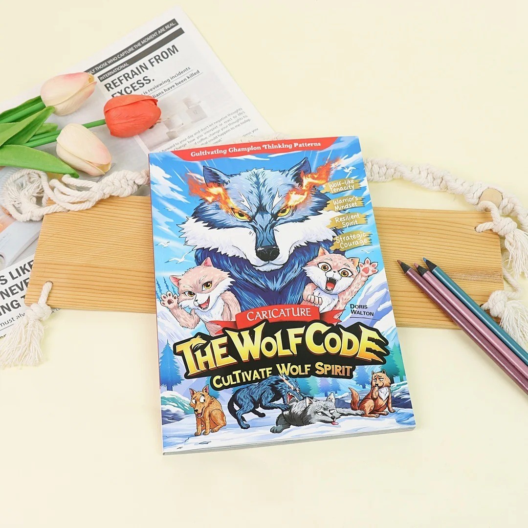 The Wolf Code: Cultivate Wolf Spirit English Version Caricature Children’s Book