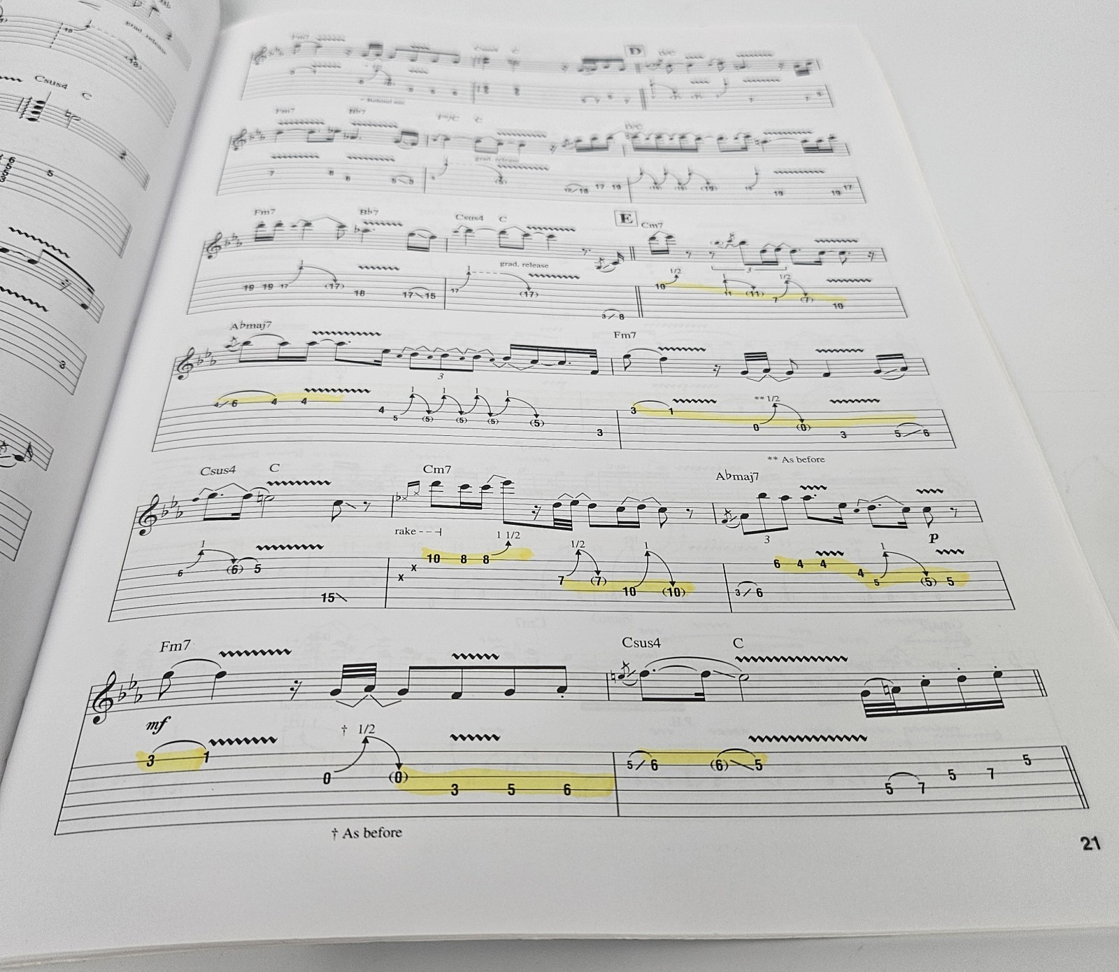Jeff Beck – Guitar Play-Along Volume 125 (Book & Cd) Paperback Sheet Music Tabs