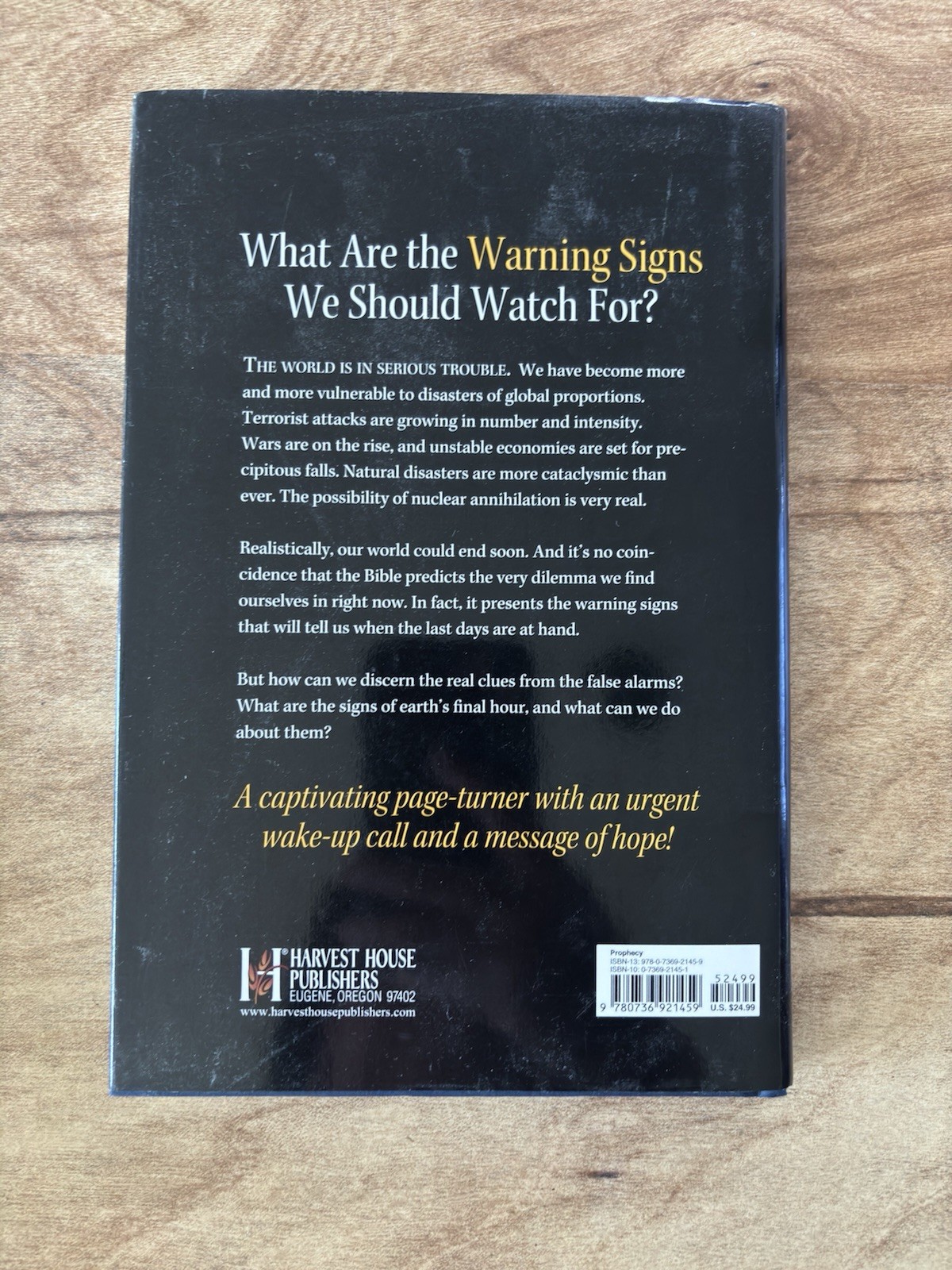 Global Warning Tim LaHaye Ed Hindson Hardcover First Edition End Times WWIII