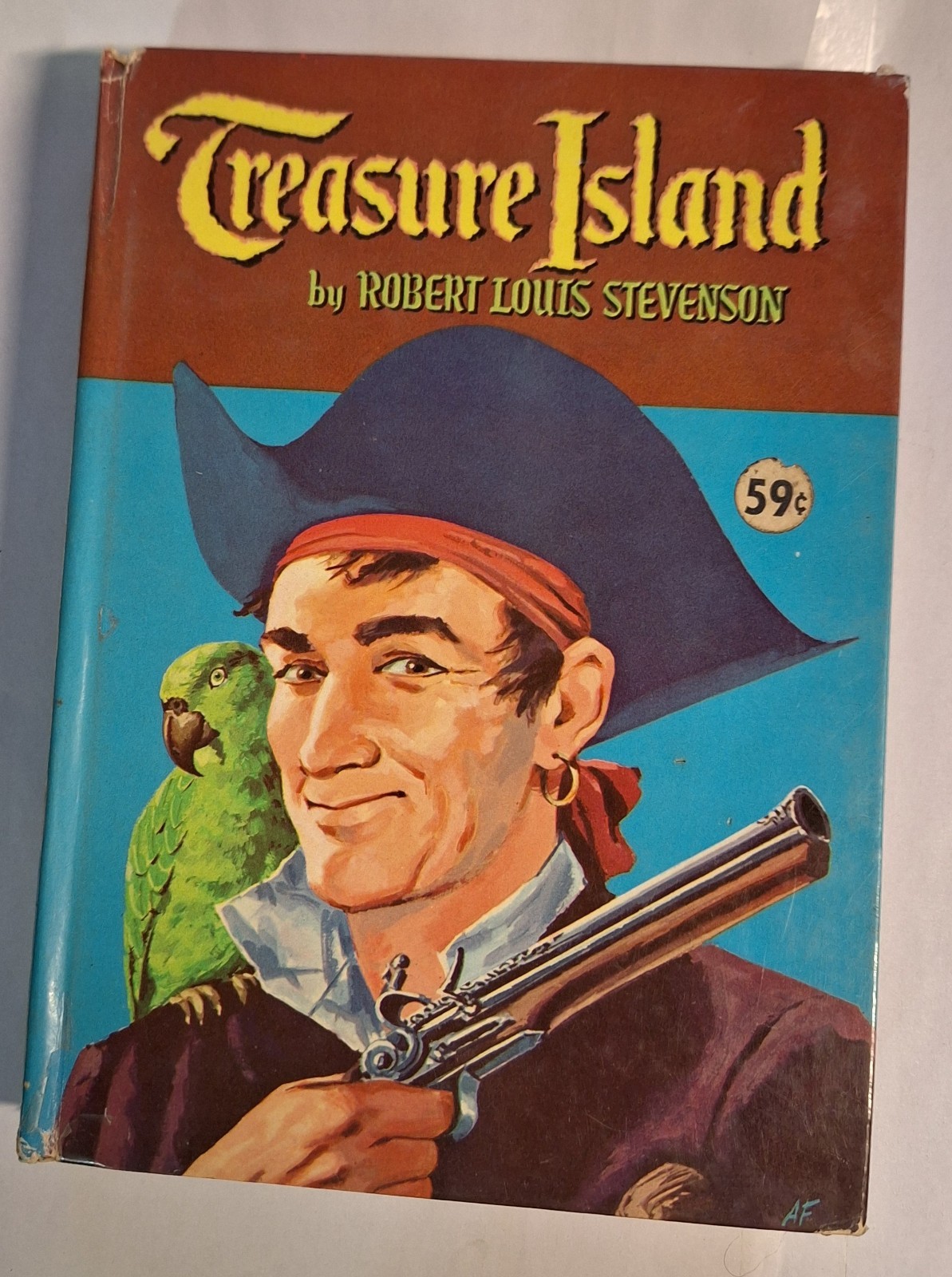 Treasure Islsnd, Copyright 1955 Whitman Publishing Hardback
