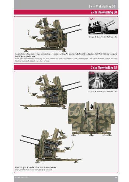 Nuts & Bolts Vol. 27 2 cm Flak 38 New Free Shipping