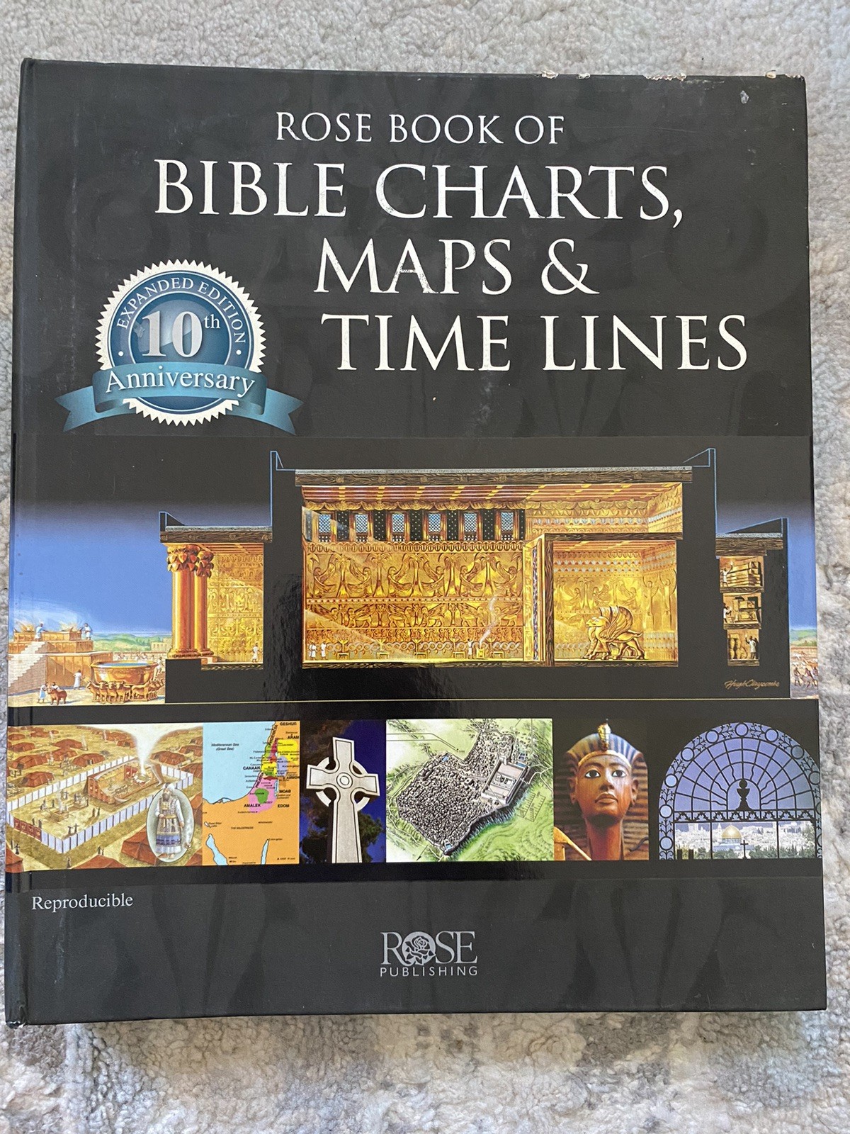 Rose Book Of Bible Charts Maps And Time Lines by Rose Publishing