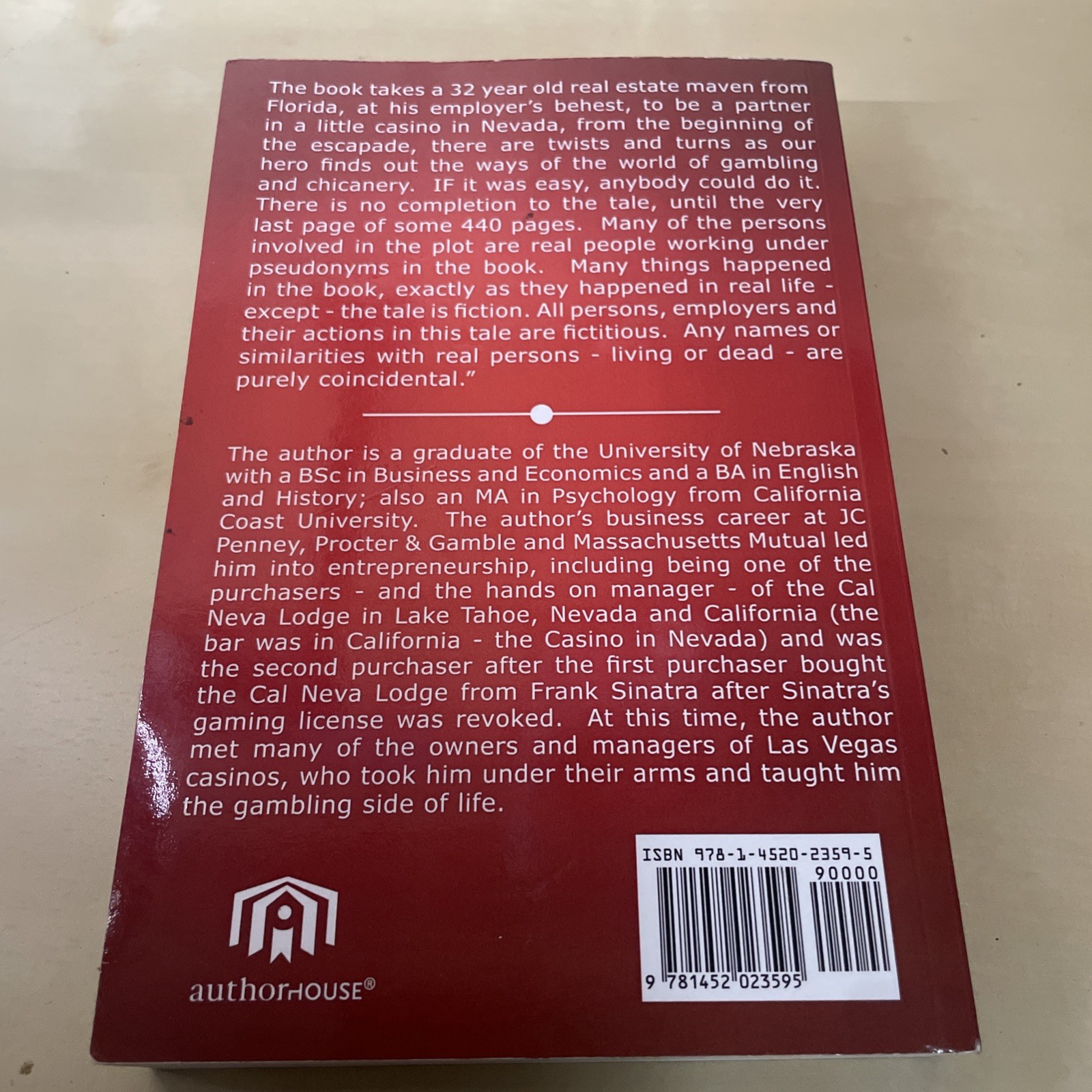 Viva Cal Neva! by Larry Dunning-Paperback Book- used good