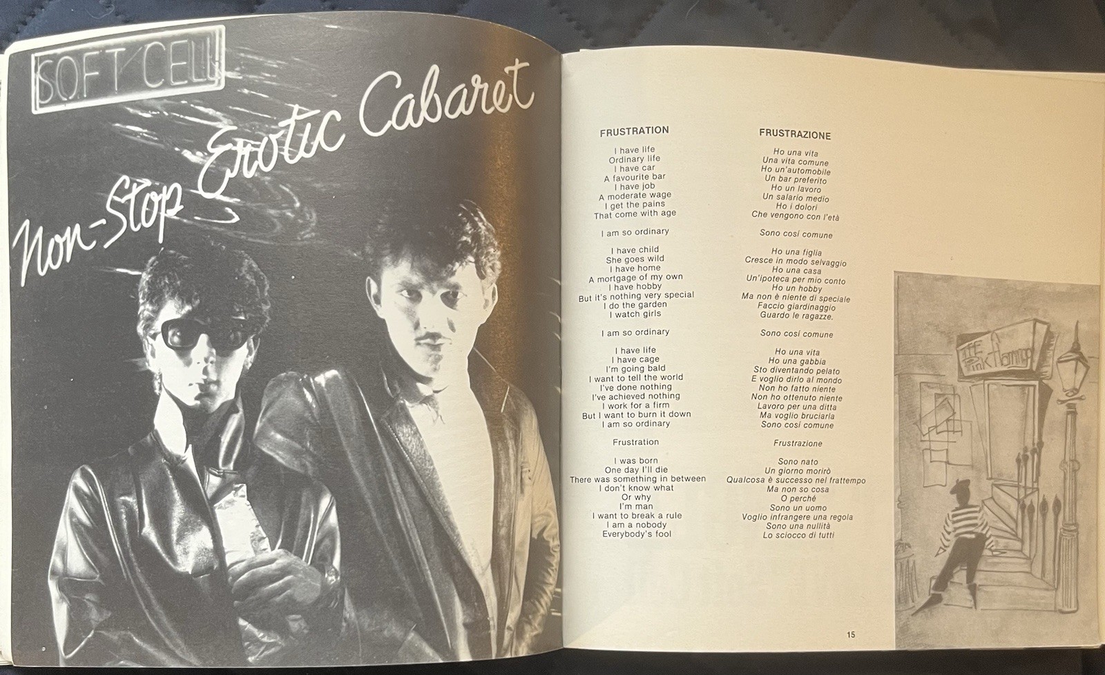 Marc Almond & The Soft Cell Book Italy 1980’s New Wave Pop Alternative 144 Pages