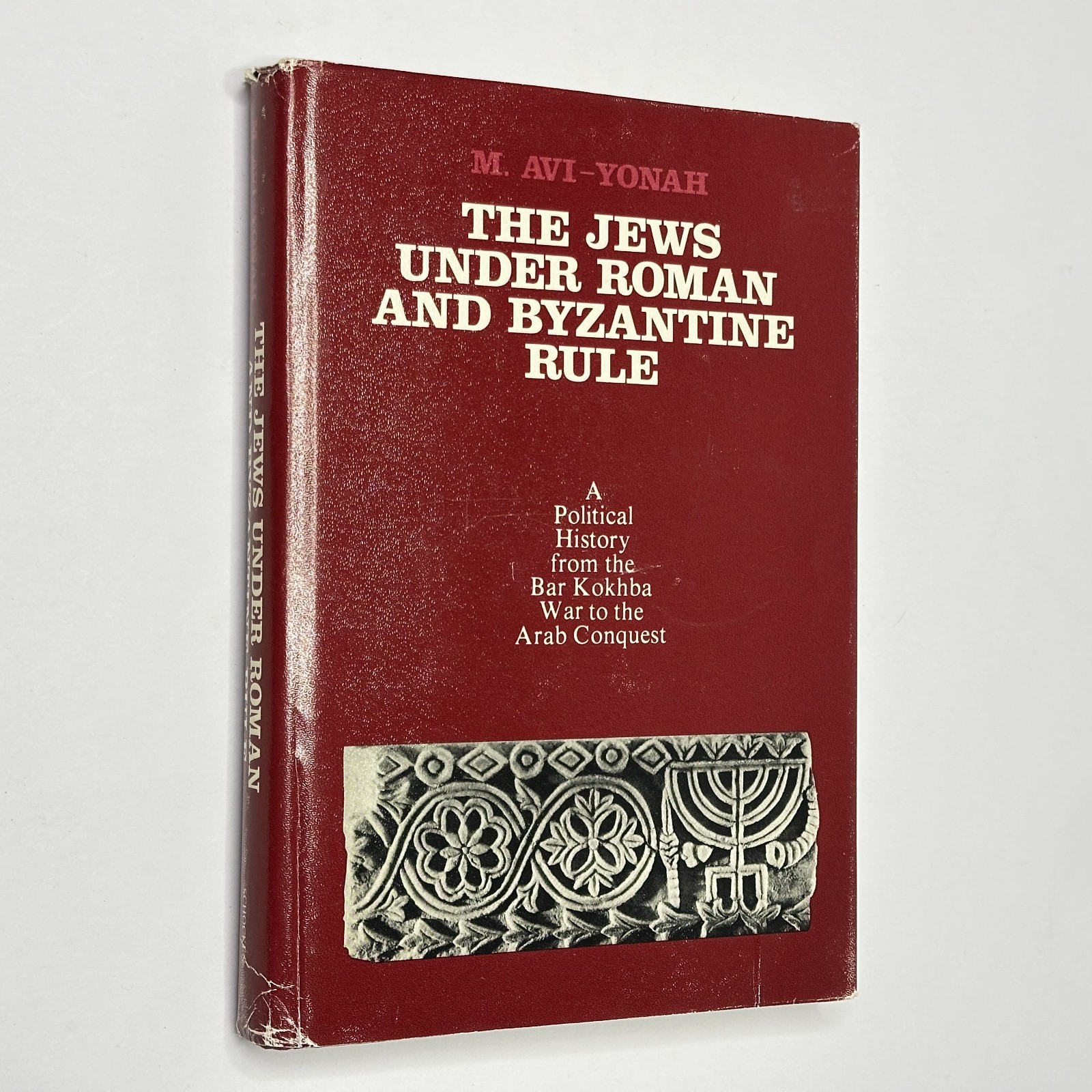 Palestine History „The Jews under Roman & Byzantine Rule“ Avi-Yonah (1984, HC)