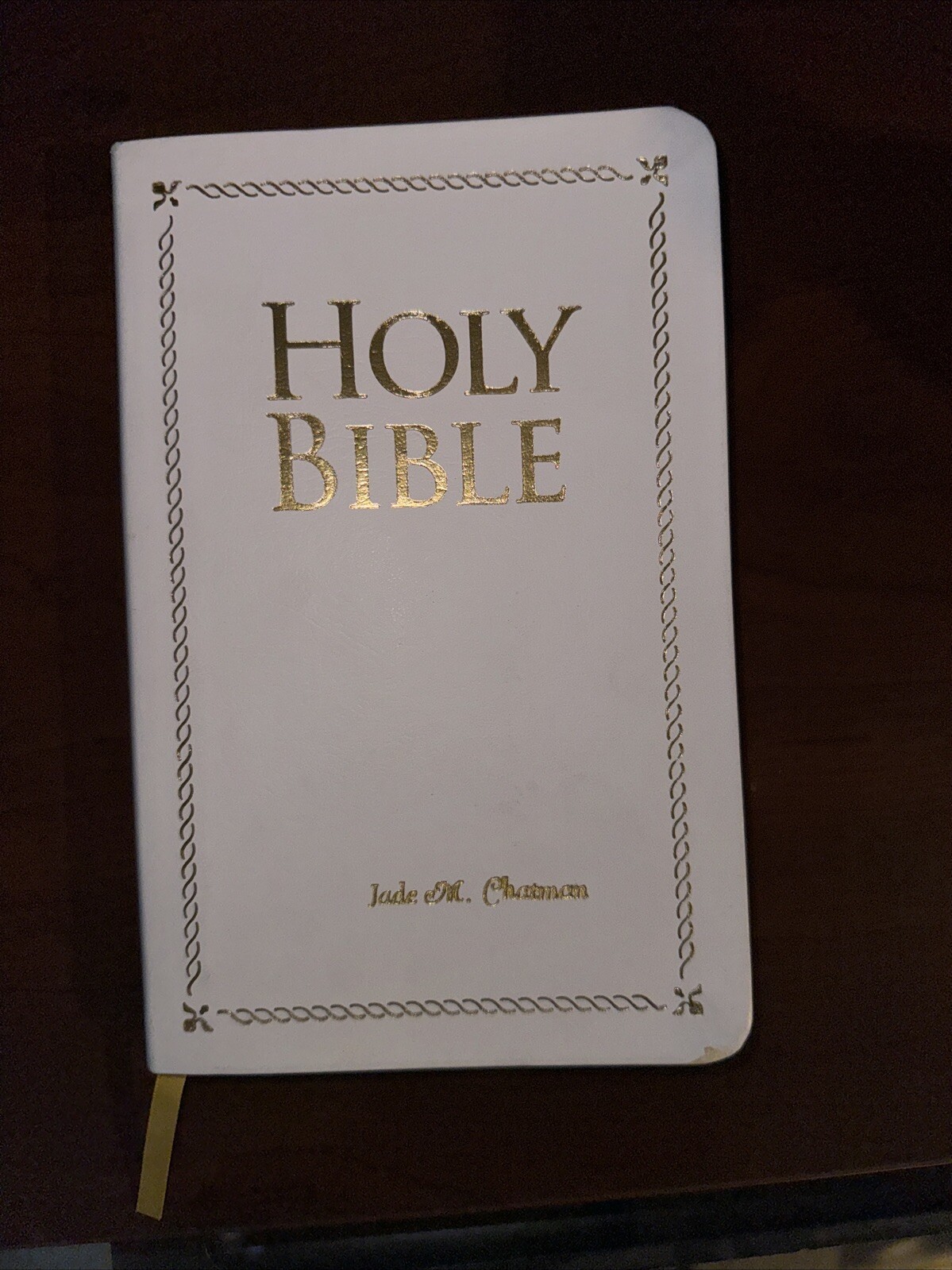 Special Occasion Bible King James Version Engraved