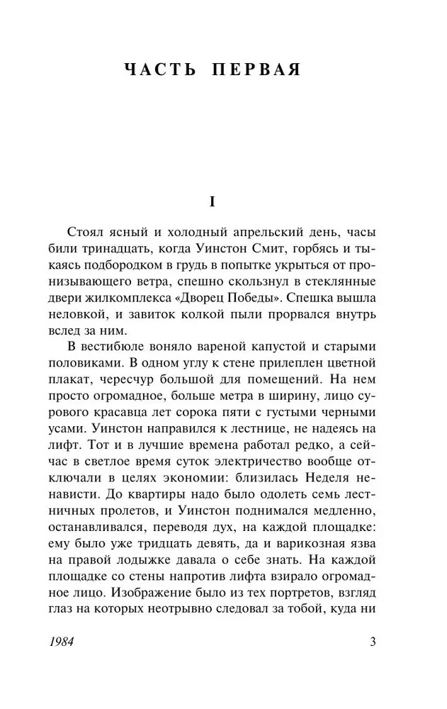 1984 Orwell Book in Russian