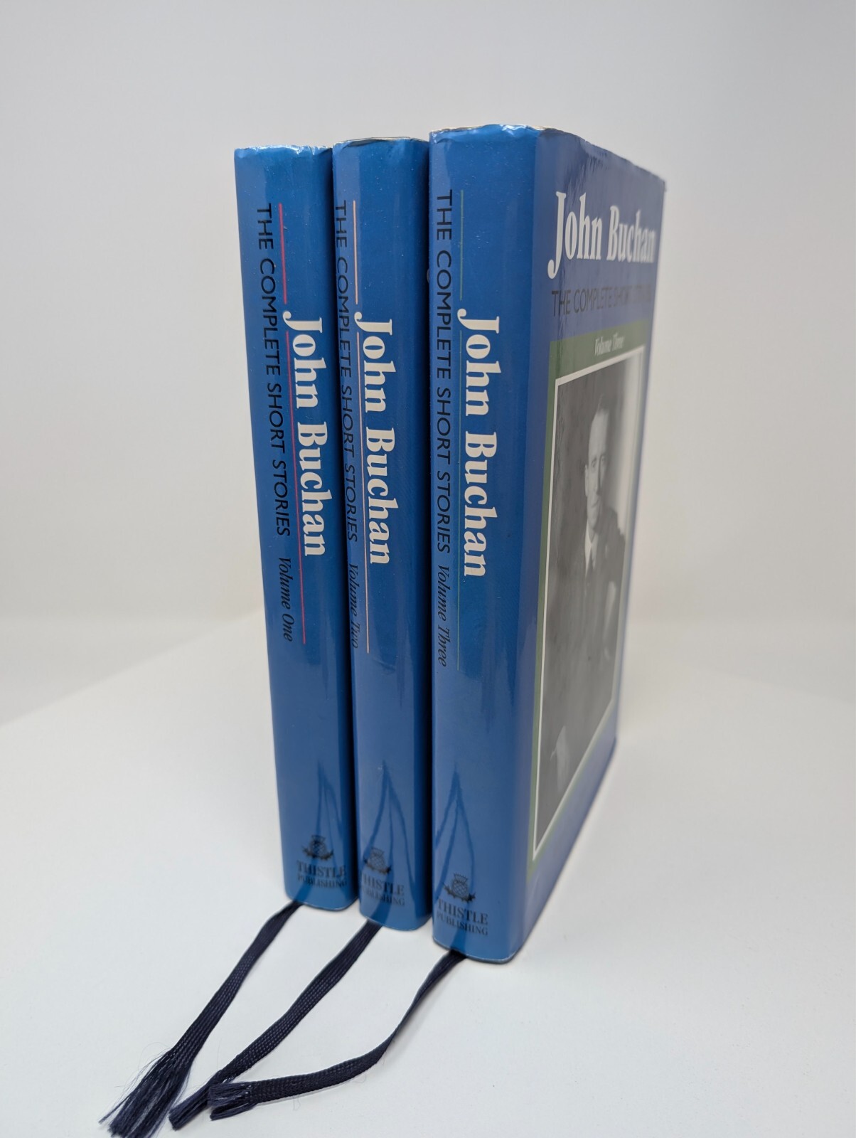 Complete Short Stories of John Buchan 3-Volume HC Set, Lownie, VG-Excellent