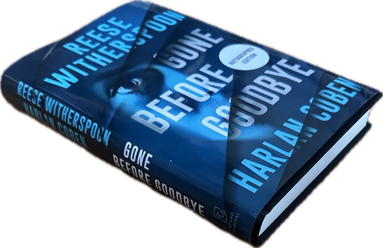 Reese Witherspoon / Harlan Coben Gone Before Goodbye SIGNED 1st / 1st HC DJ NEW!