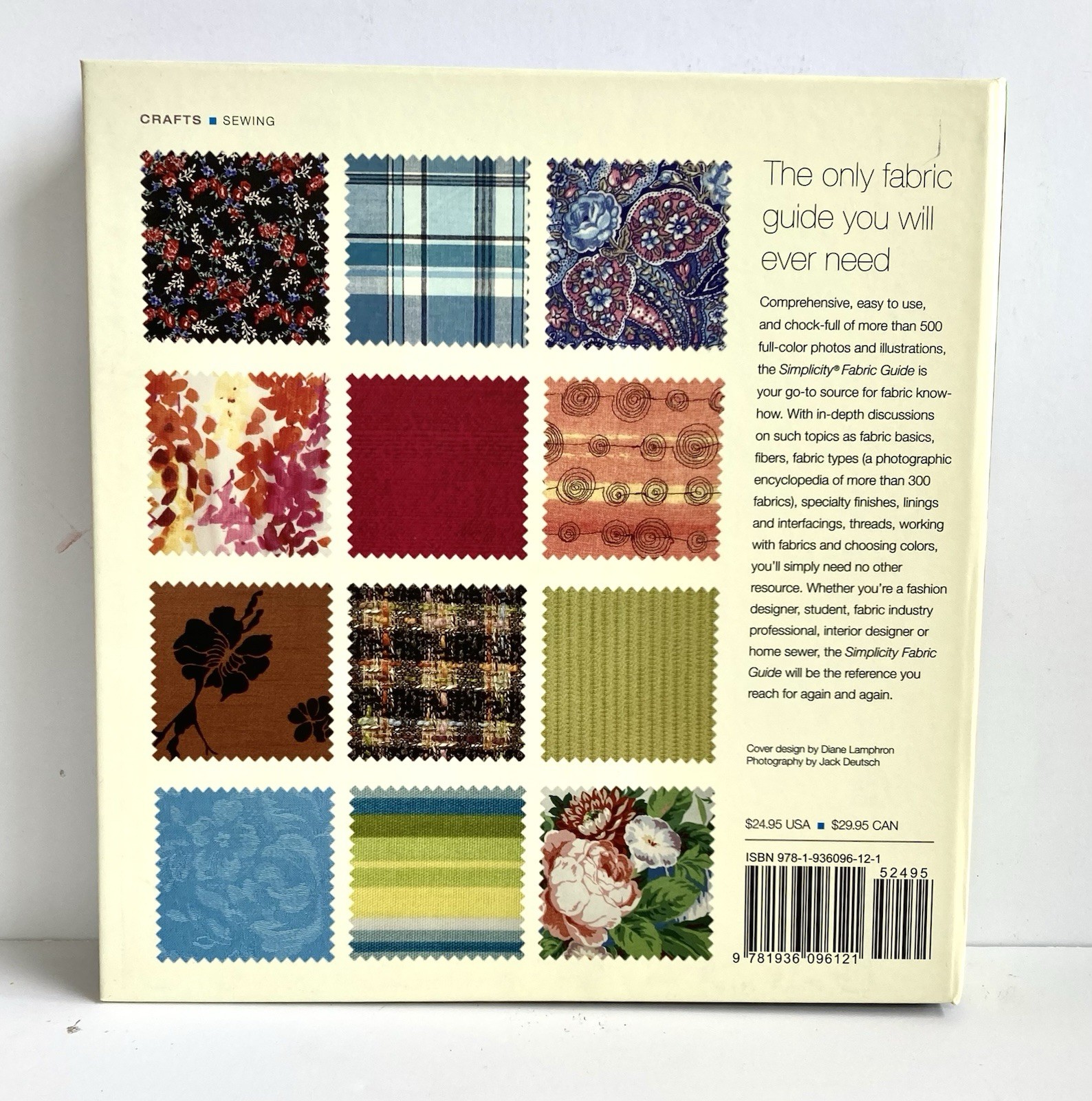 Simplicity Fabric Guide – The Ultimate Fiber Resource – 173 pages – Hard Cover