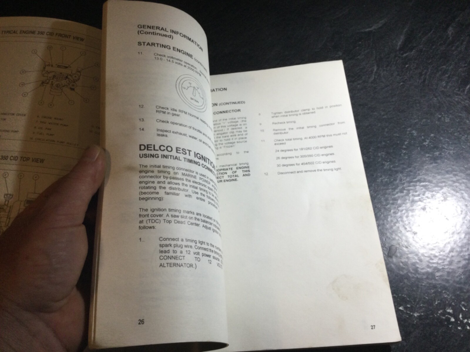 1996 Marine Power Engine Owner’s Manual 3.0L 4.3L V6 350 5.7L , 454 7.4L, 502 V8