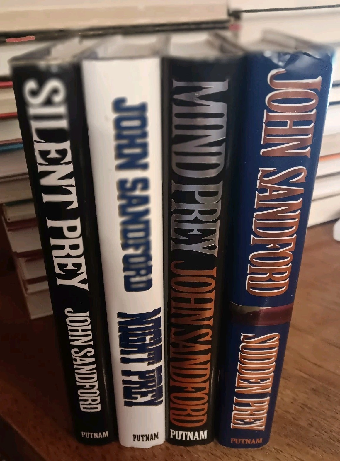 John Sandford Lot of 4 Prey Series HCDJ 1st Edition 3 1st Printings VG to NF