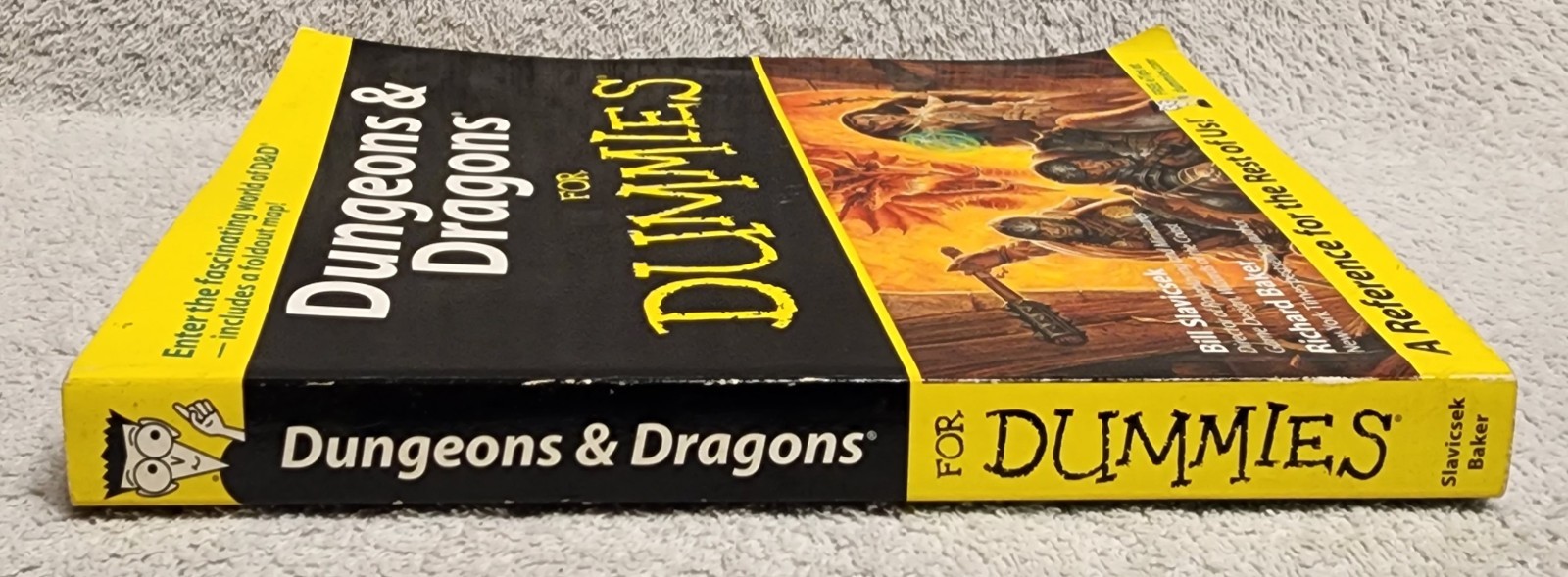 Dungeons & Dragons For Dummies Book D&D RPG Guide Reference Wiley No Map