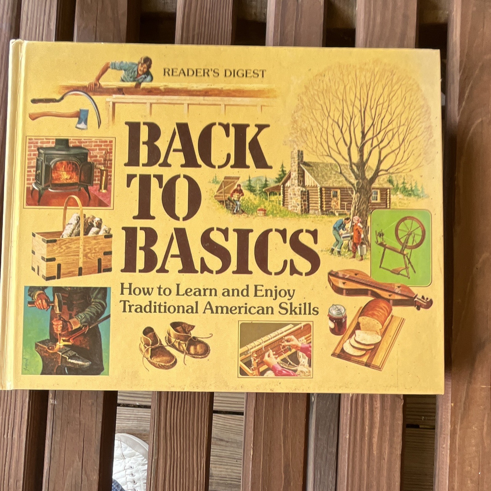 Reader’s Digest Back to Basics HC 1981 Illustrated Traditional Skills Index