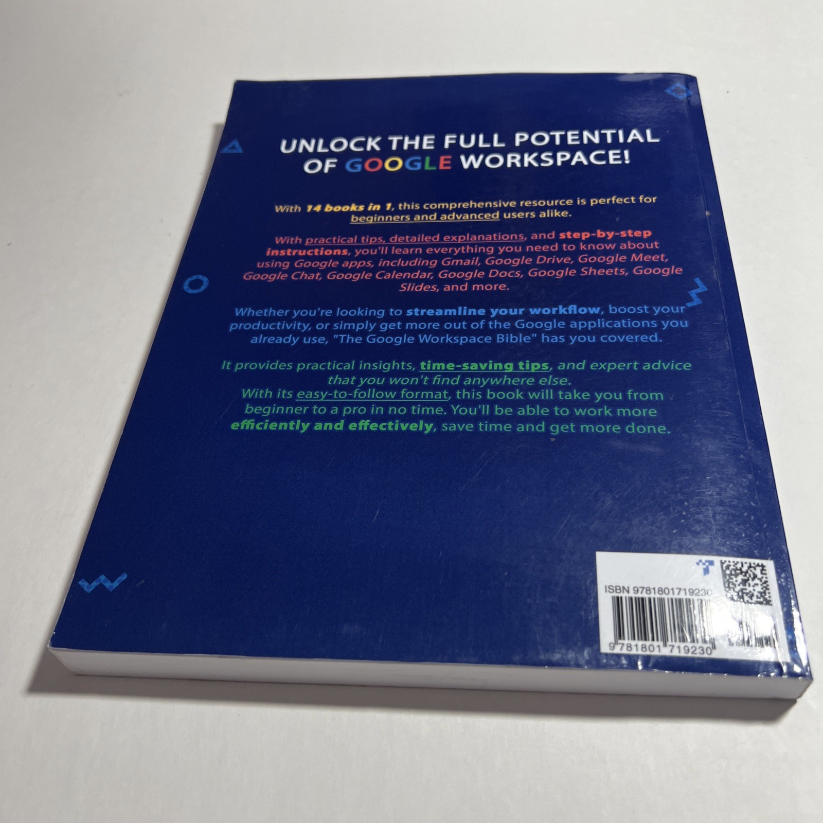 The Google Workspace Bible 14 In 1 Robert G Pascall Guide Paperback VG
