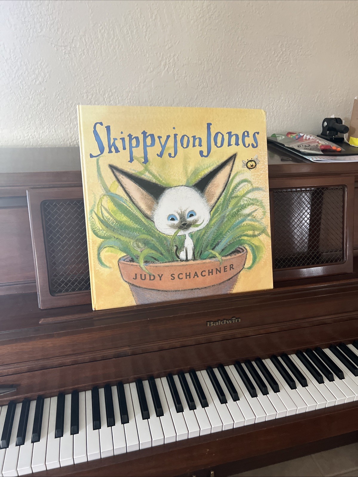 16″ HUGE Teacher Reading Group Book SkippyJon Jones Classroom Storytime Story