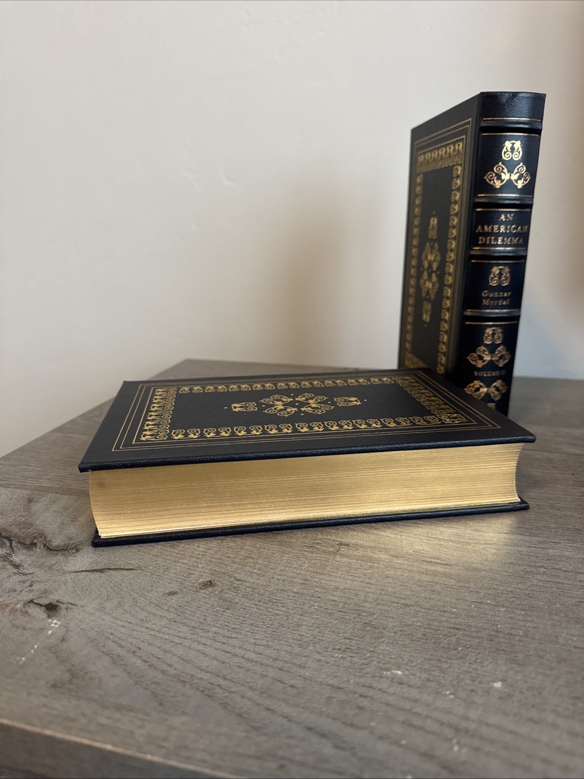 An American Dilemma Volumes 1 & 2 Gunnar Myrdal Easton Press 1993 Collector’s Ed