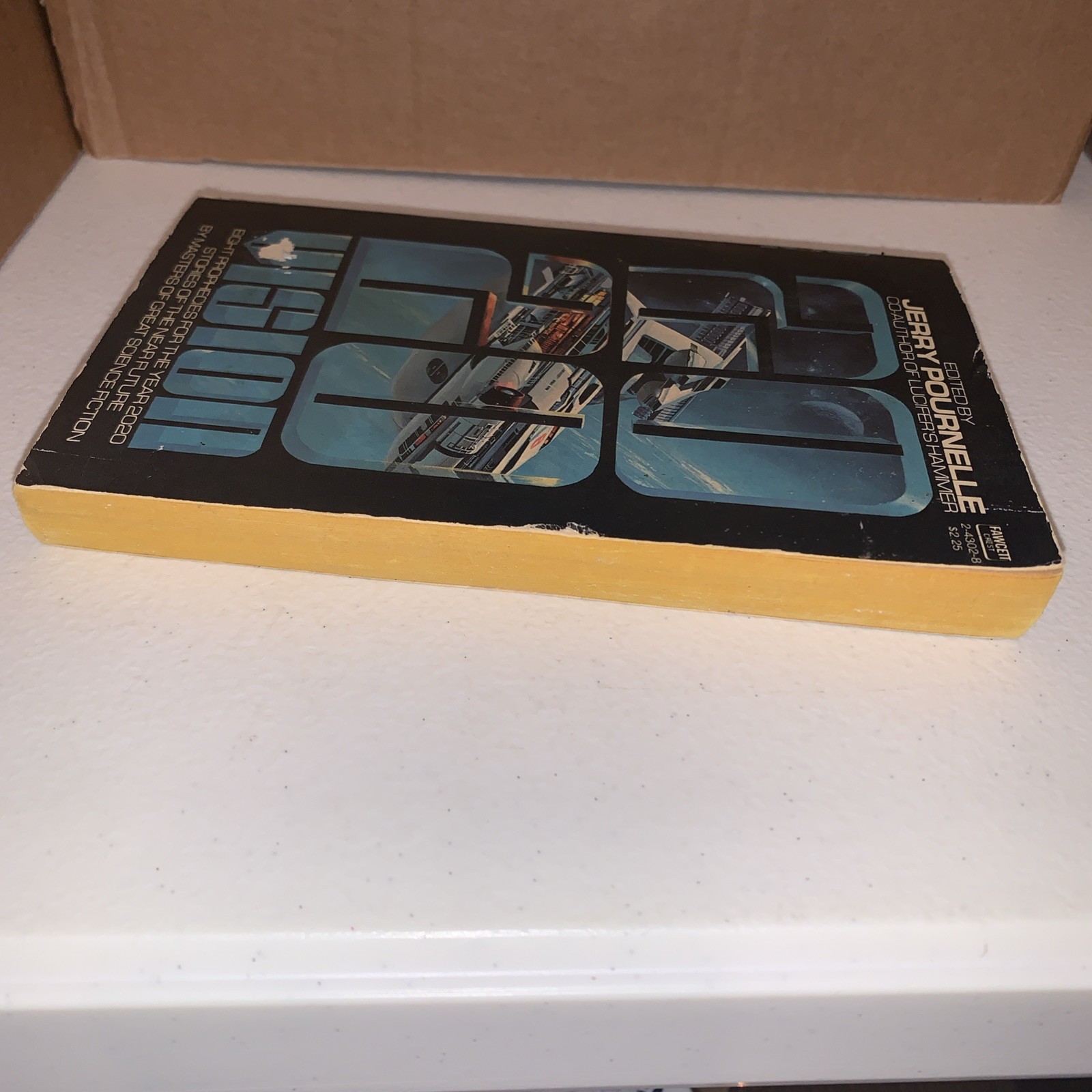 2020 Vision by Jerry Pournelle PB 1st Fawcett Crest Printing 1980