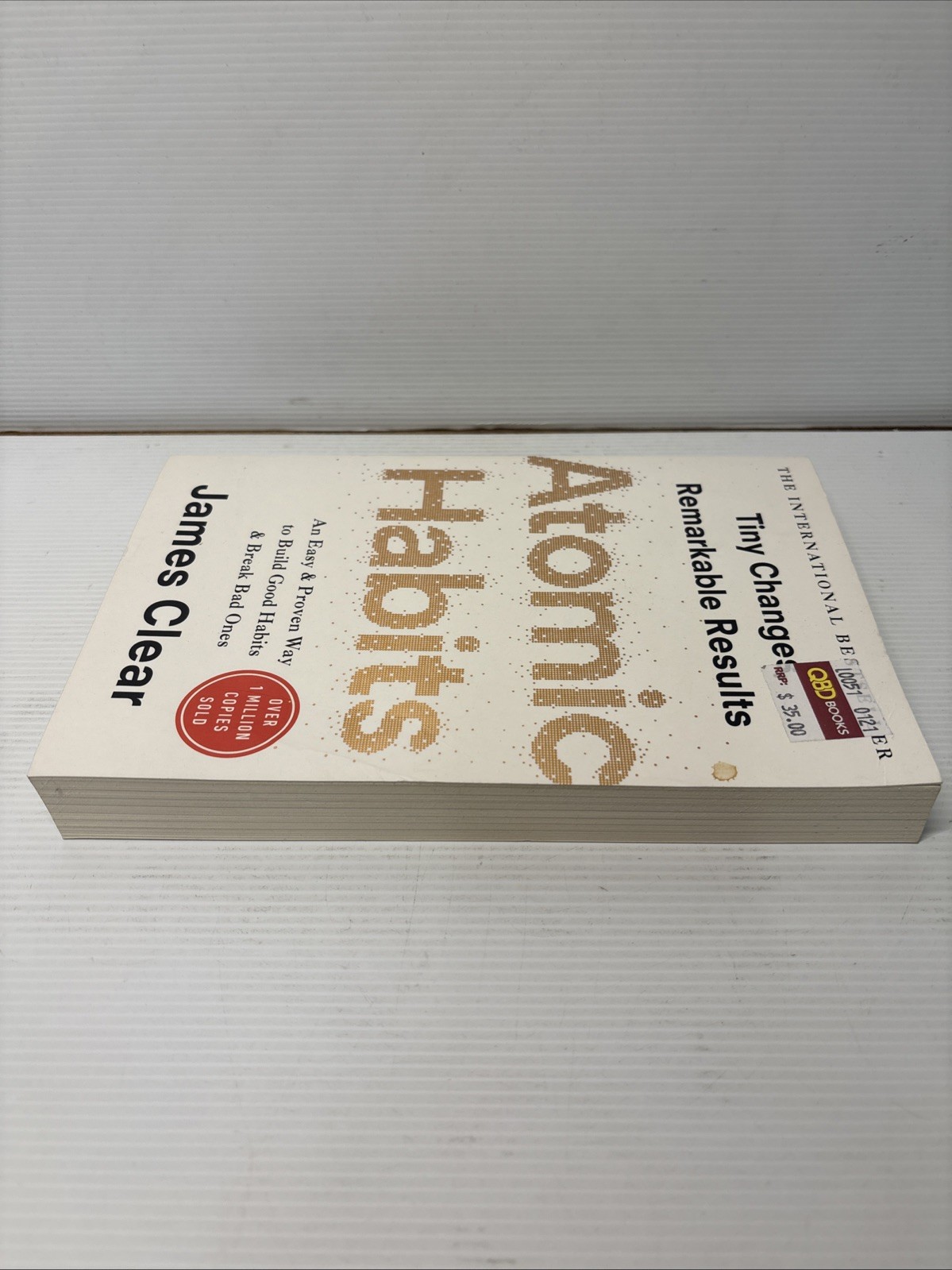 Atomic Habits: Tiny Changes Remarkable Results Self Improvement Book James Clear
