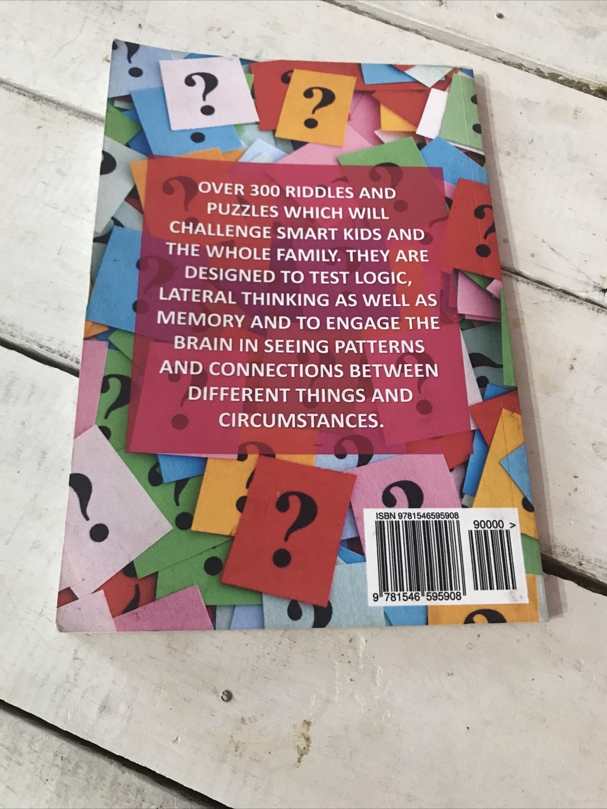 Difficult Riddles for Smart Kids M. Prefontaine Brain Teaser Workbook