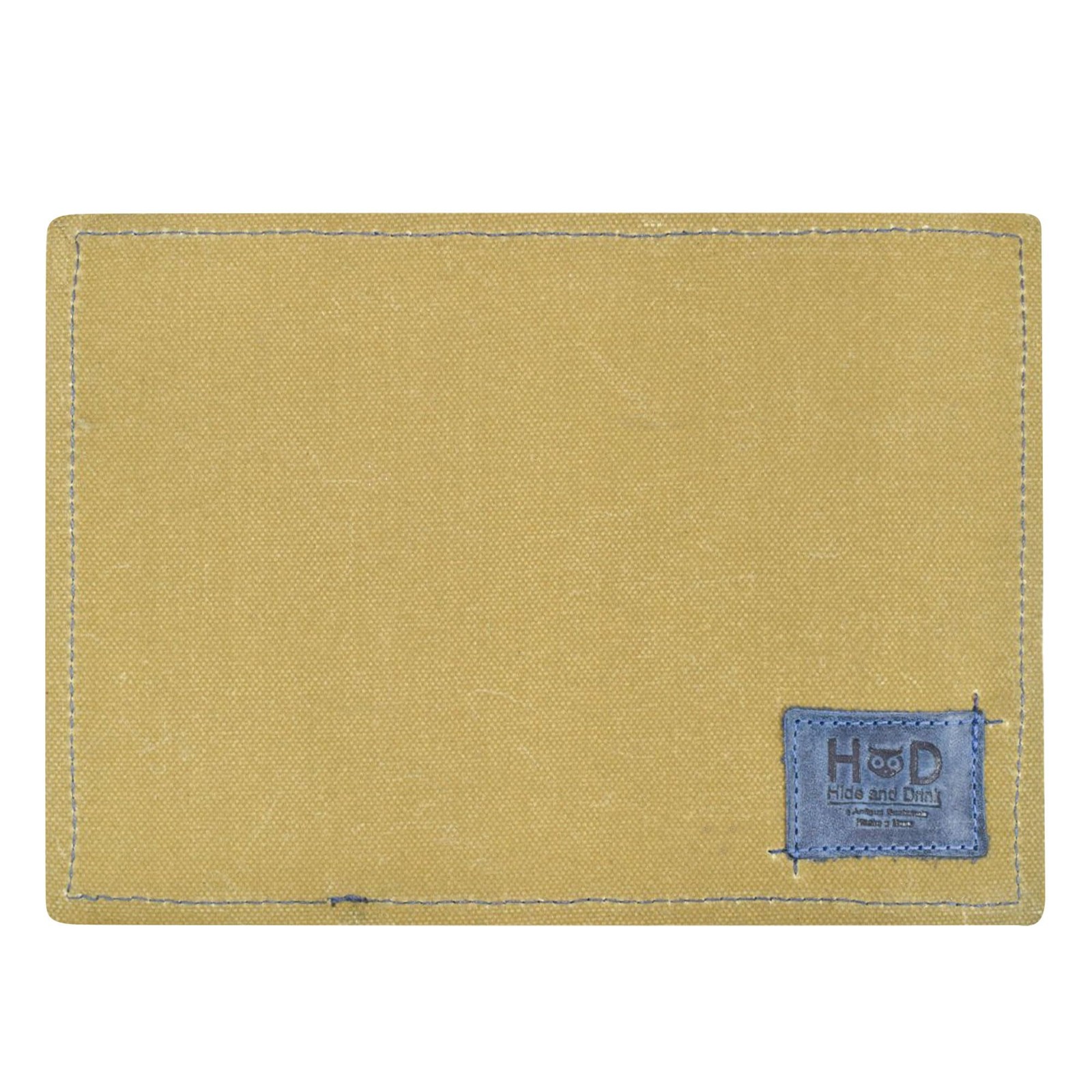 Hide & Drink, Waxed Canvas Field Notes Cover, Wallet Case 3.5 x 5.5 in. Journ…