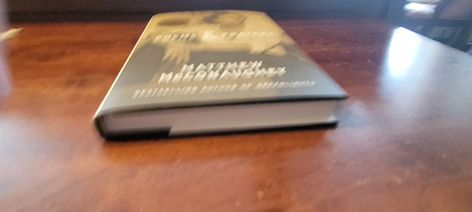 Matthew McConaughey hardcover book Poems & Prayers Barnes & Noble Signed Edition