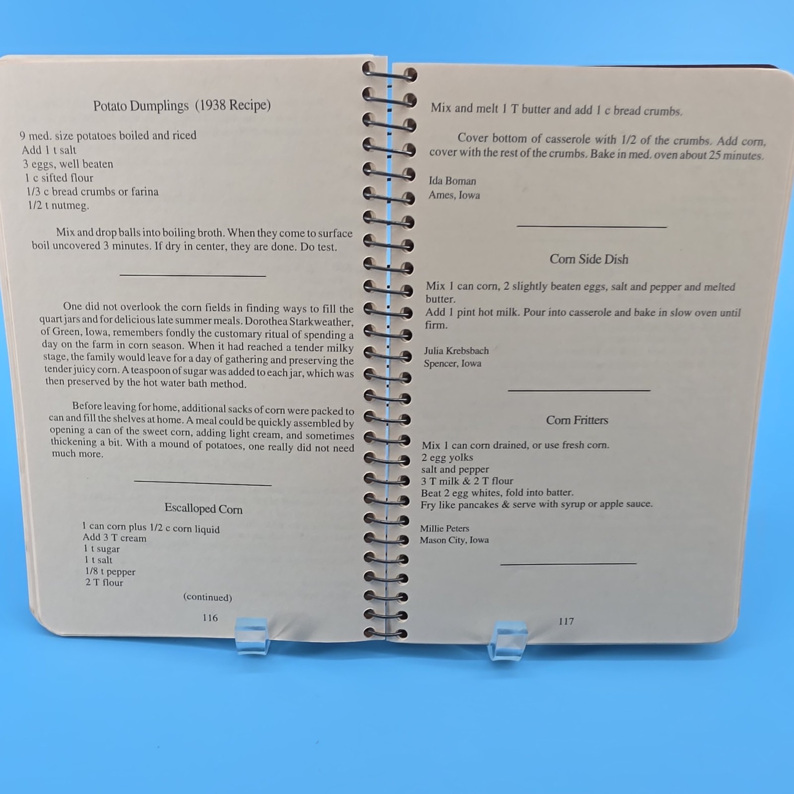Stories and Recipes of the Great Depression First Edition 1993 Vol. II Cookbook