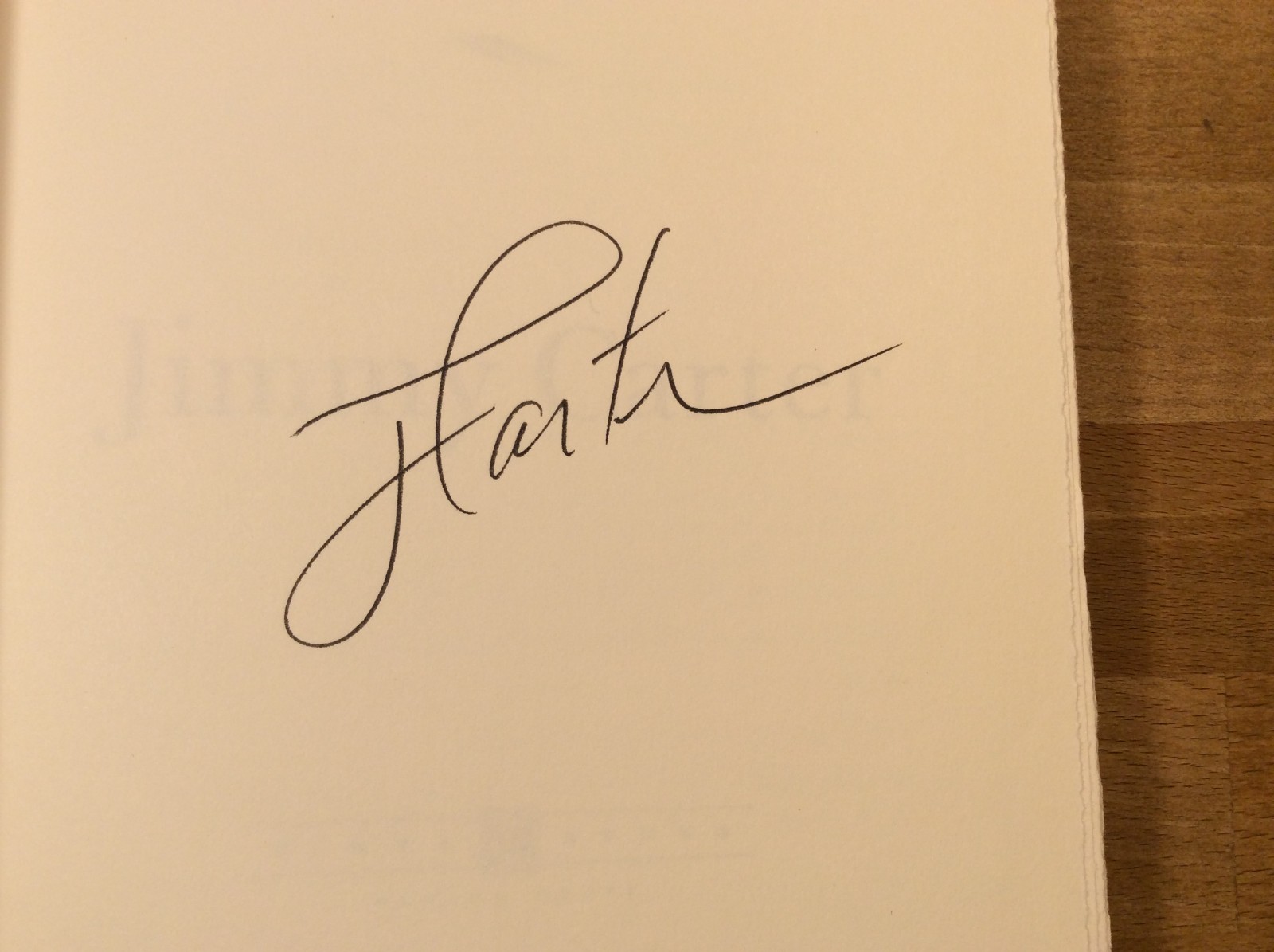 Living Faith, SIGNED Jimmy Carter, Hardcover