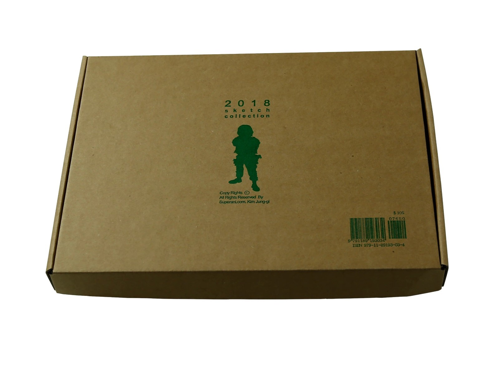 Kim Jung Gi Art Book Original 2018 Sketch Collection Hard Cover Sealed Authentic