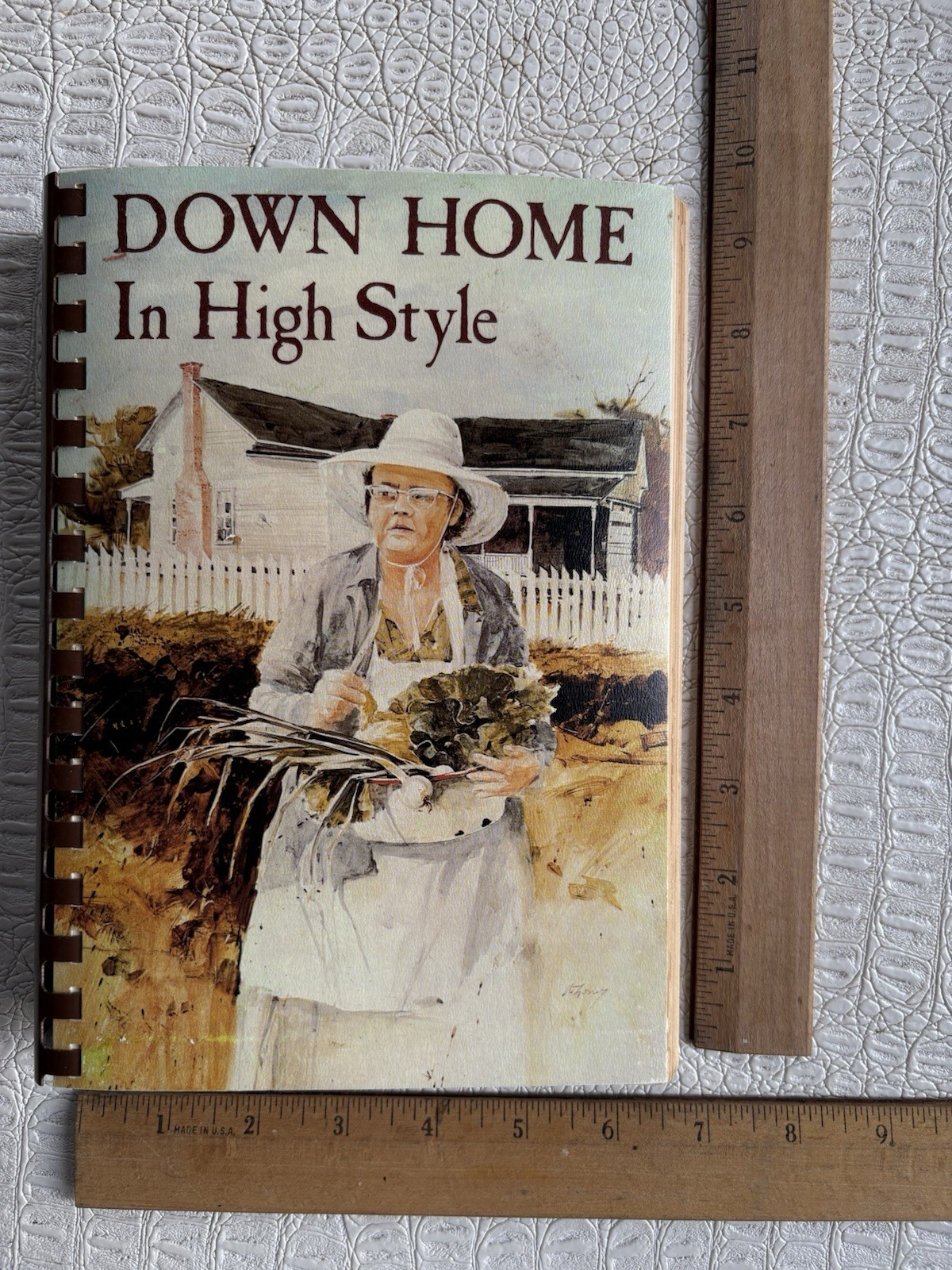 VTG Cookbook DOWN HOME IN HIGH STYLE 3rd Printing 1983 Dothan Alabama 396 Pages