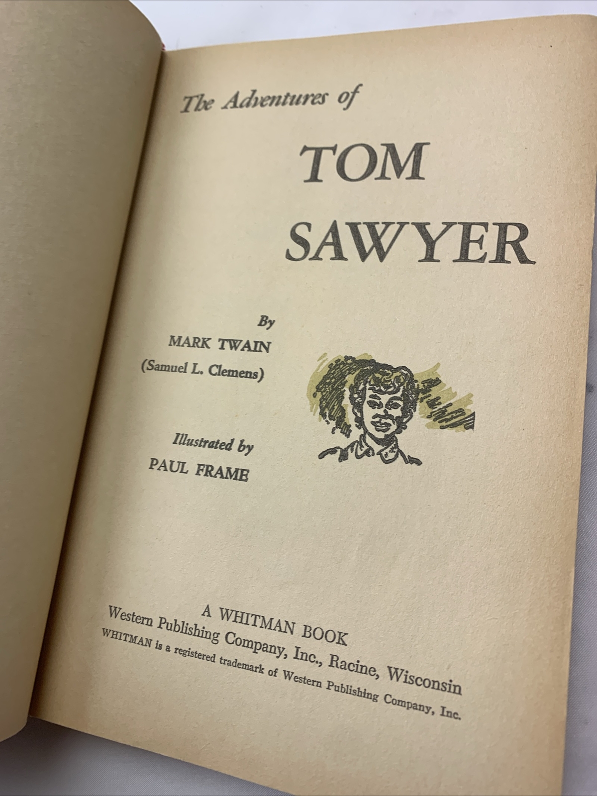 Mark Twains Tom Sawyer And Huckleberry Finn Book Lot By Whitman Publishing Co
