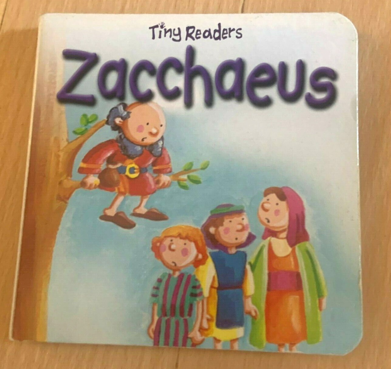 TINY READER. ZACCHAEUS. BOARDED. 14 BY 14 CM. 9781859858813