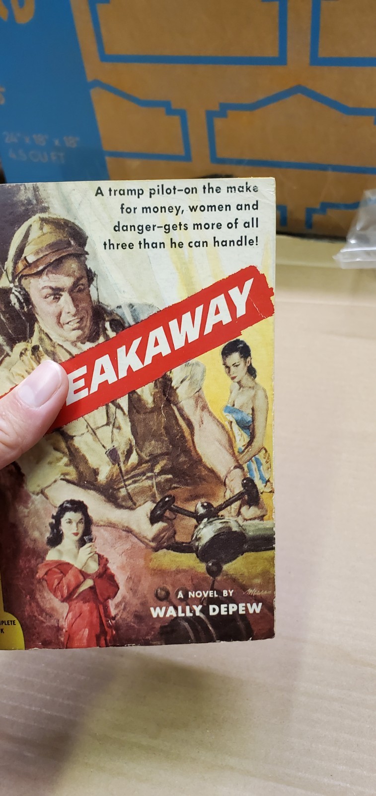 Breakaway By Wally Depew Permabooks 1957 Paperback