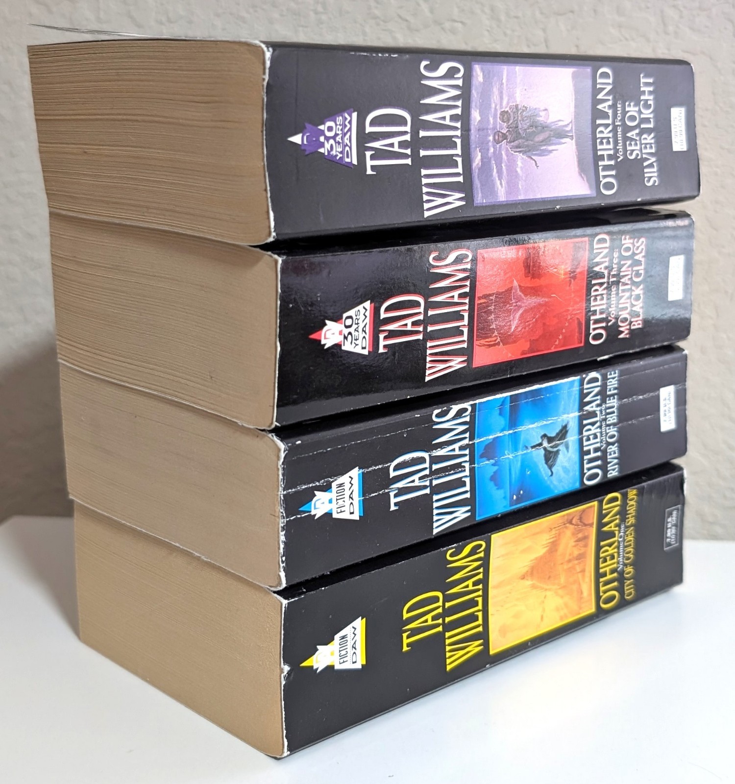 Tad Williams = OTHERLAND = complete quartet – 4 paperbacks