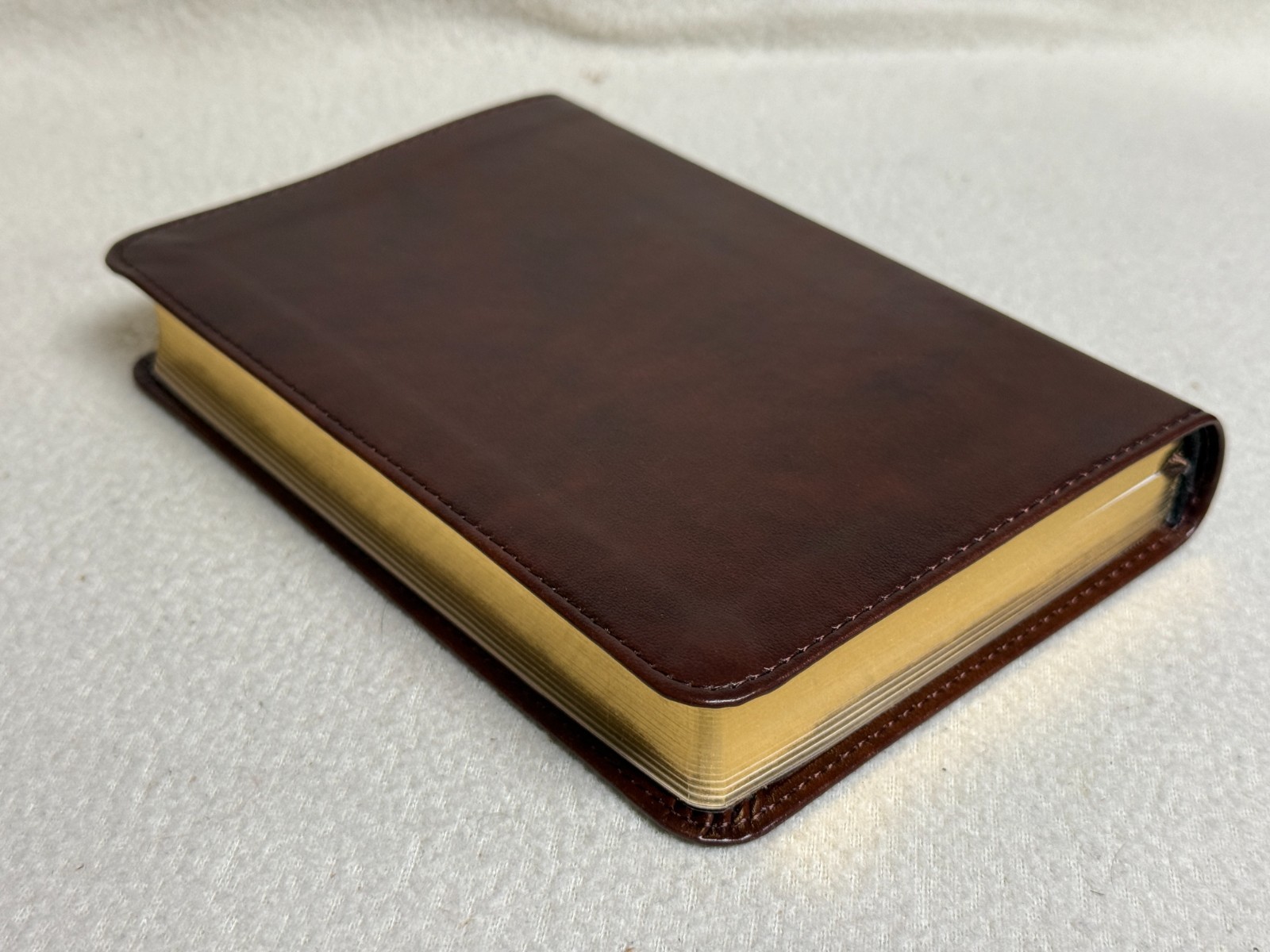 Holy Bible : ESV Compact Bible TruTone, Brown, Red Letter Edition