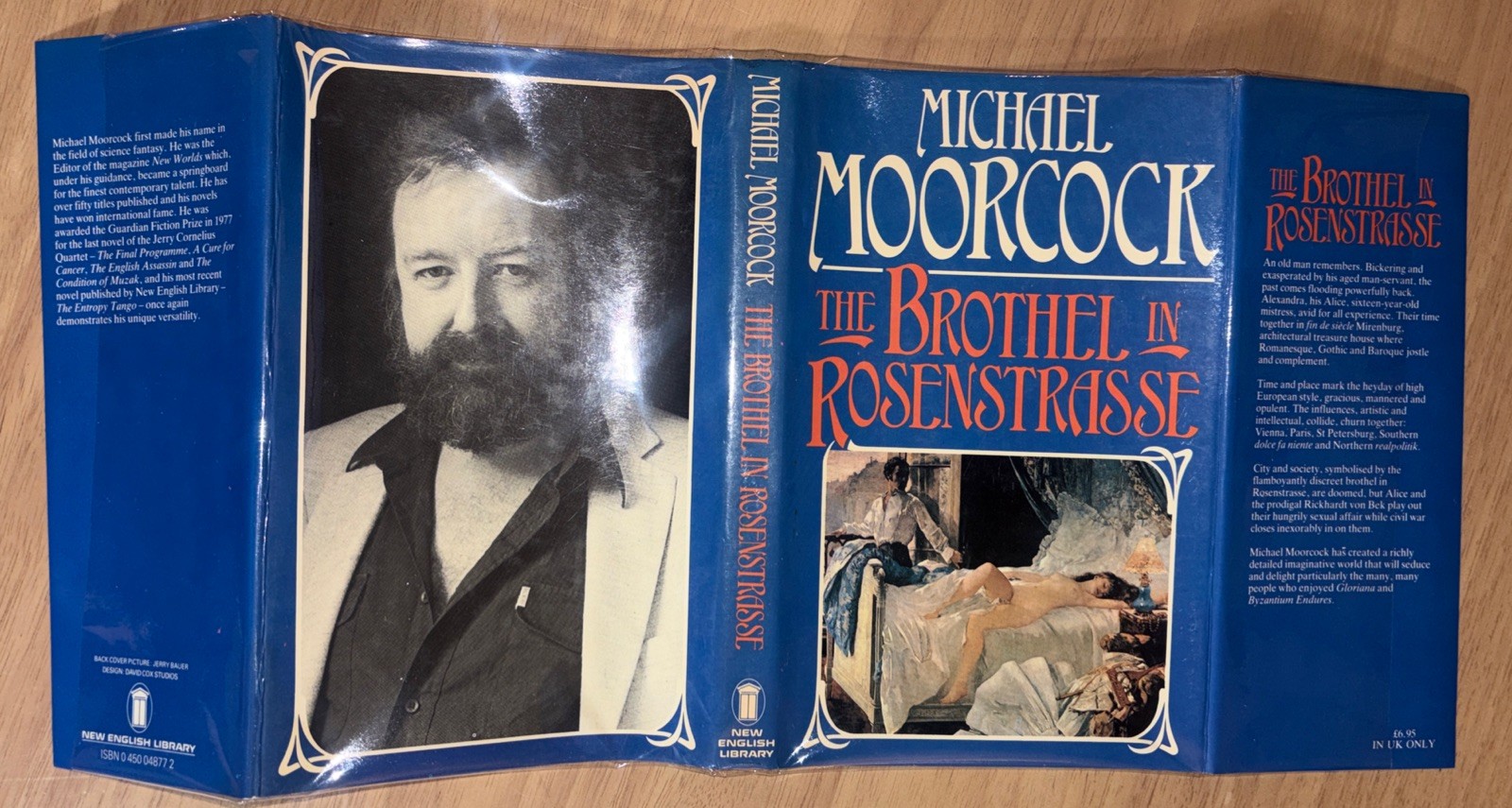 Signed The Brothel in Rosenstrasse Michael Moorcock 1982 1st UK Edition HCDJ NF