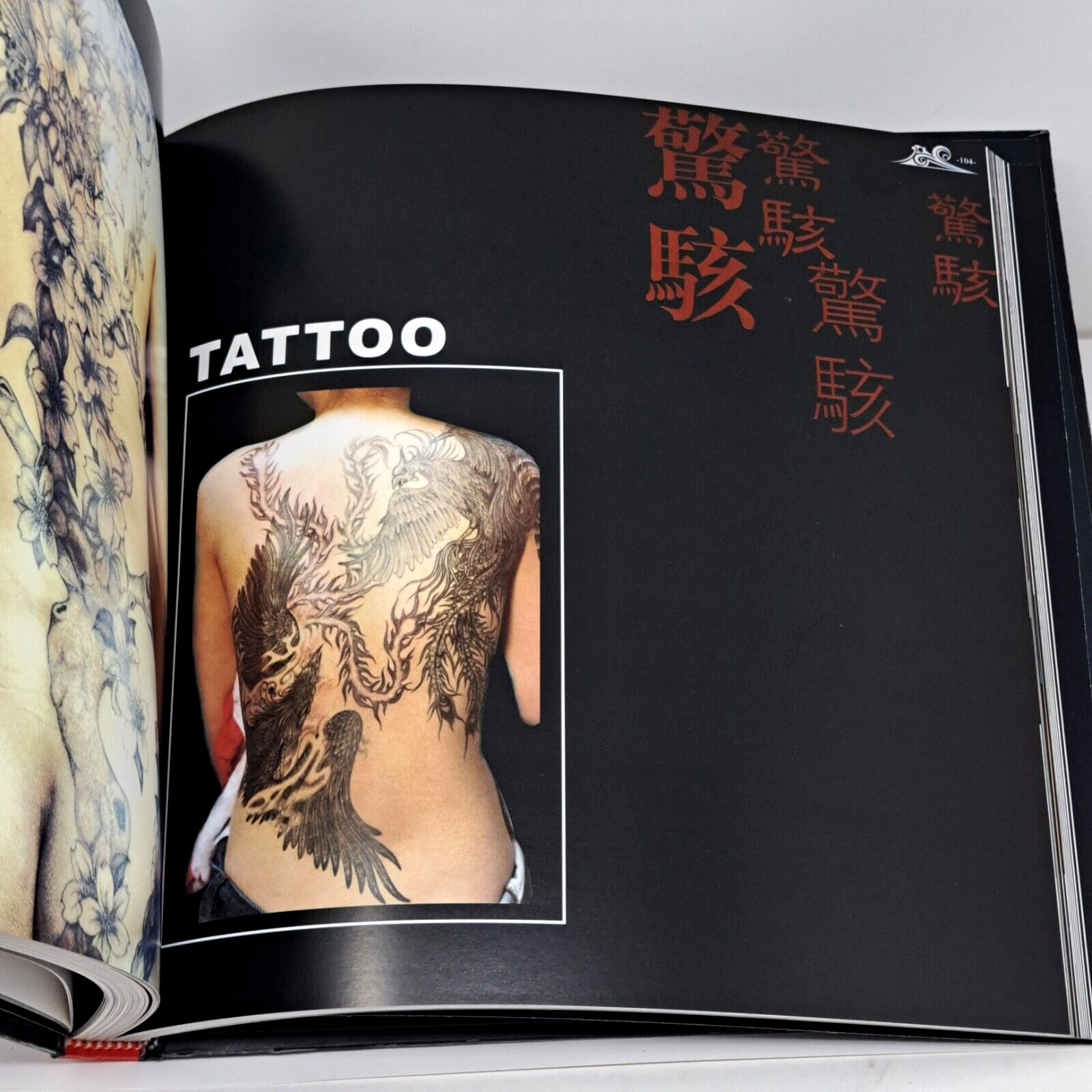 2003 Fright Tattoo Art Book By Andy Shou 190 pages Jiang Hai Kong Jian w/ Sleeve