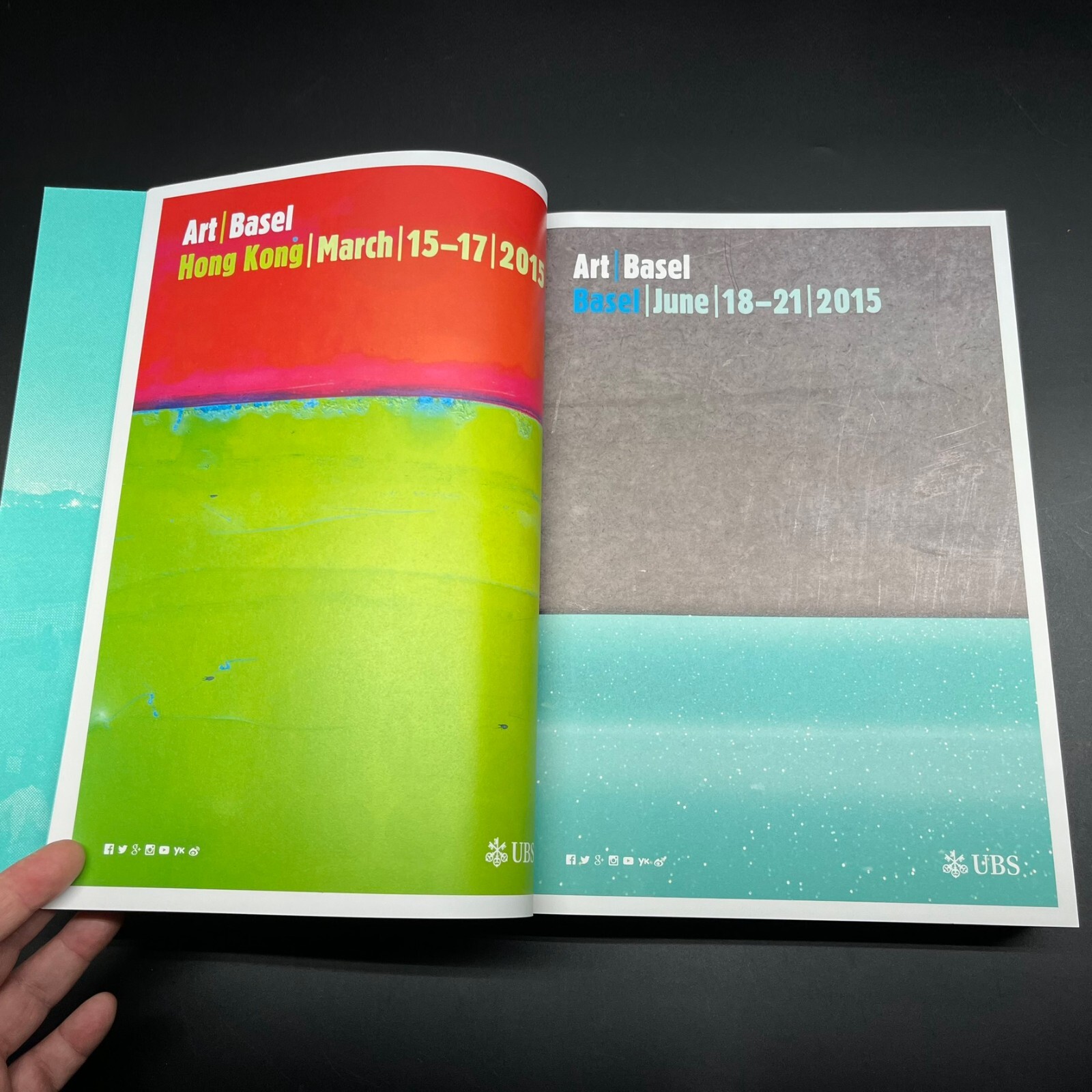 Art Basel Year 45 (2014) Switzerland Miami Beach Hong Kong JRP|Ringier Hardcover