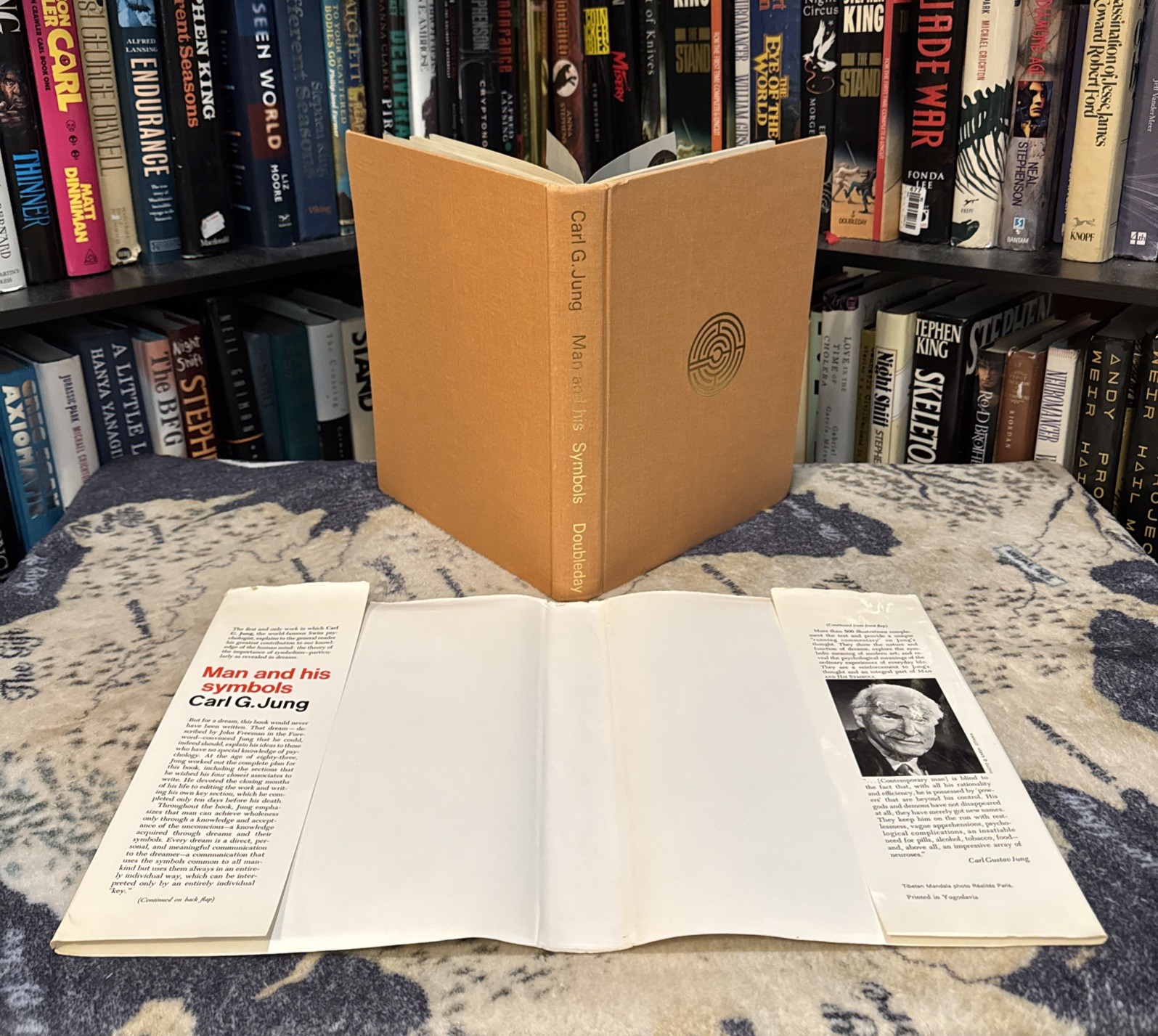 Man and His Symbols – Carl G Jung (Hardcover) 1964 True First Edition/1st Print